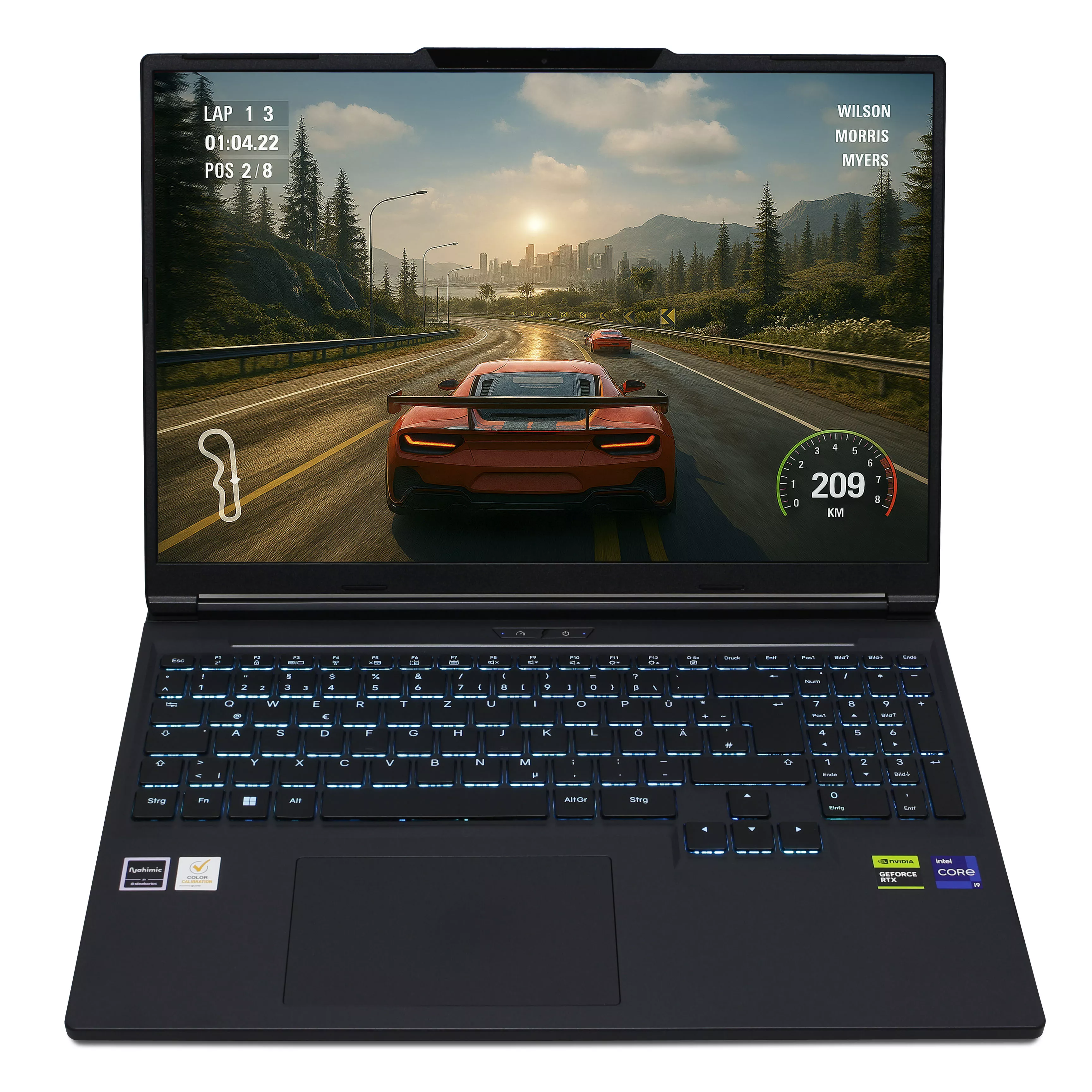 Ankermann GW6 Gaming Notebook | 64Go DDR5 RAM | 2To NVMe SSD | Intel Core i9-14900HX | 16 WQXGA LED Display | Nvidia GeForce RTX 5070 8GB | Windows 11 Pro | WiFi & Bluetooth | MS Office 2024