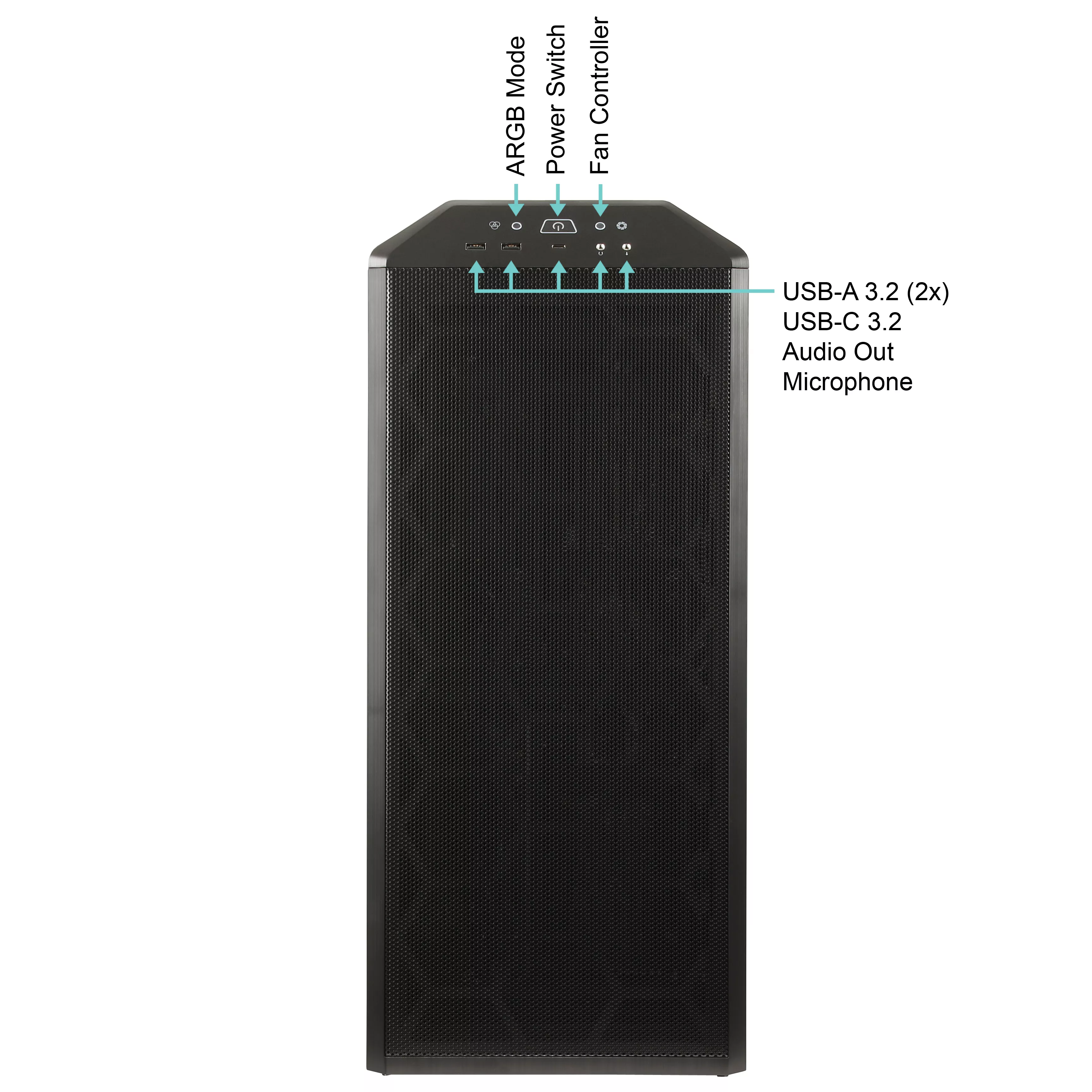 WILDRABBIT AQUA Gaming PC | Intel Core Ultra 9 285K | Nvidia GeForce RTX 5070 Ti 16Go | 64Go DDR5 RAM | 2To NVMe SSD | Windows 11 | WiFi & Bluetooth