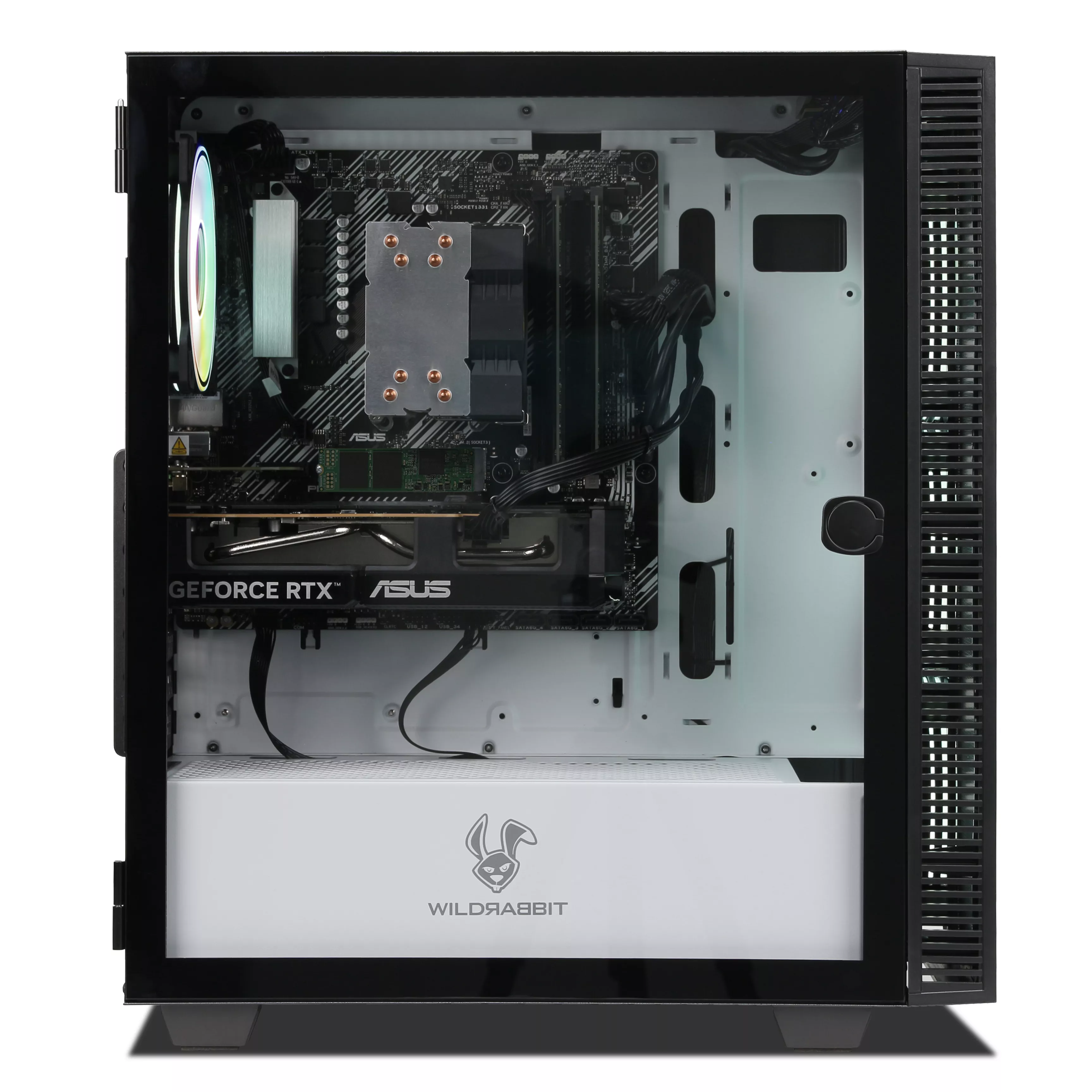 Game Office Work V3 | AMD Ryzen 7 5700X | Nvidia GeForce RTX 5060 8GB | 32GB RAM | 1TB NVMe SSD | Windows 11 | WLAN | Libre Office