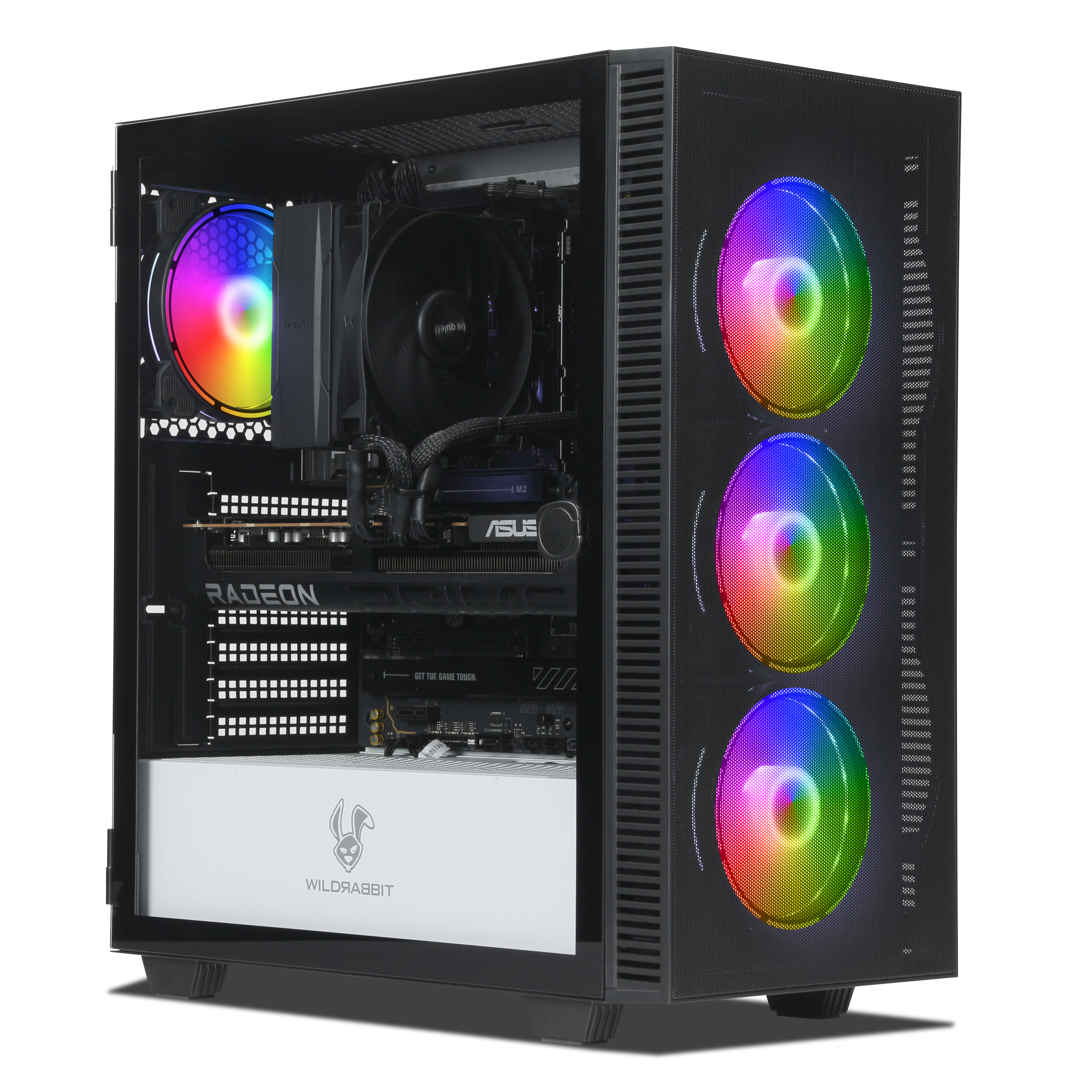AMD Gamer PC | Ryzen 7 7800X3D | Radeon RX 9070 XT 16GB | 32GB DDR5 RAM | 2TB NVMe SSD | Windows 11 | WLAN & Bluetooth