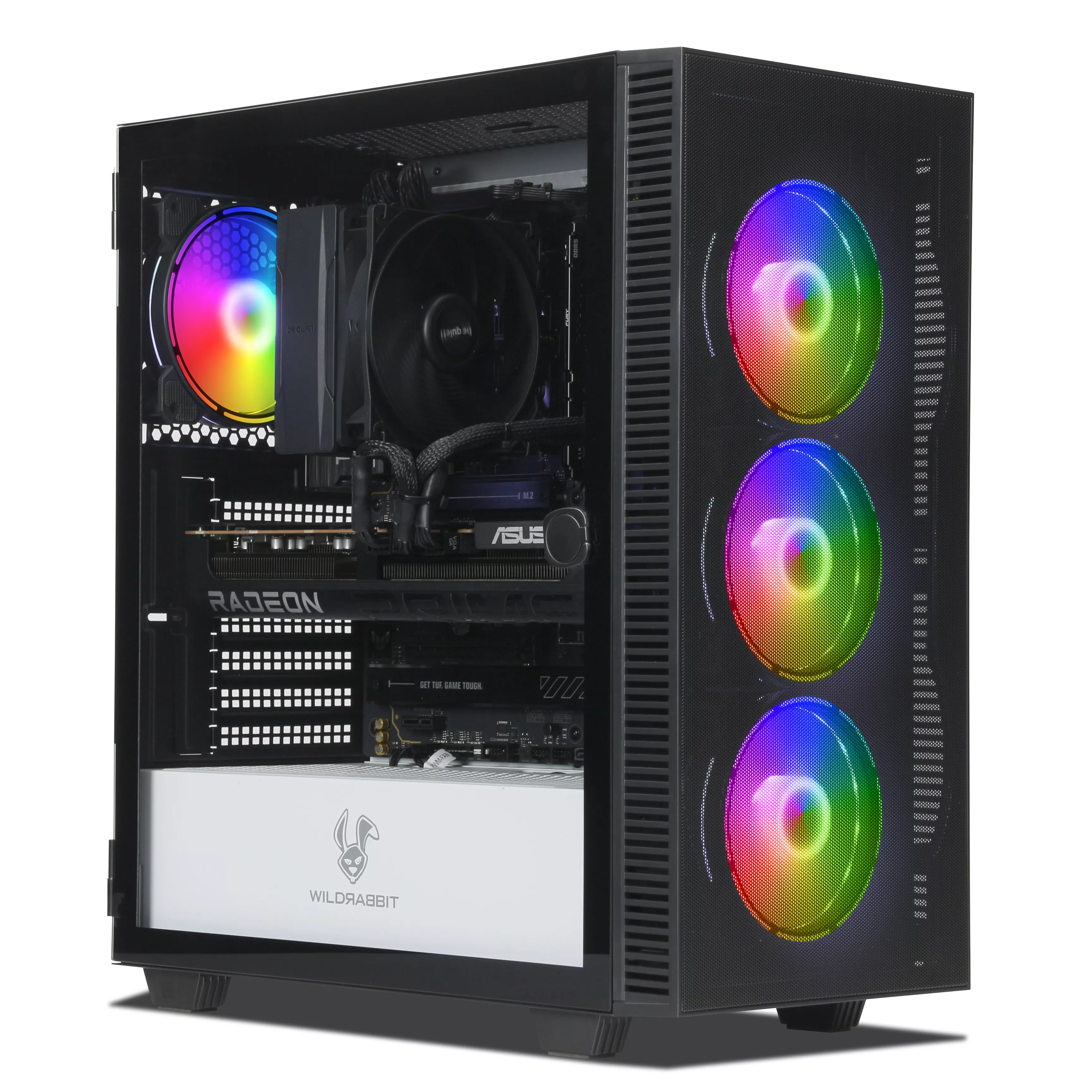 AMD Gamer PC | Ryzen 7 7800X3D | Radeon RX 9070 XT 16GB | 32GB DDR5 RAM | 2TB NVMe SSD | Windows 11 | WLAN & Bluetooth