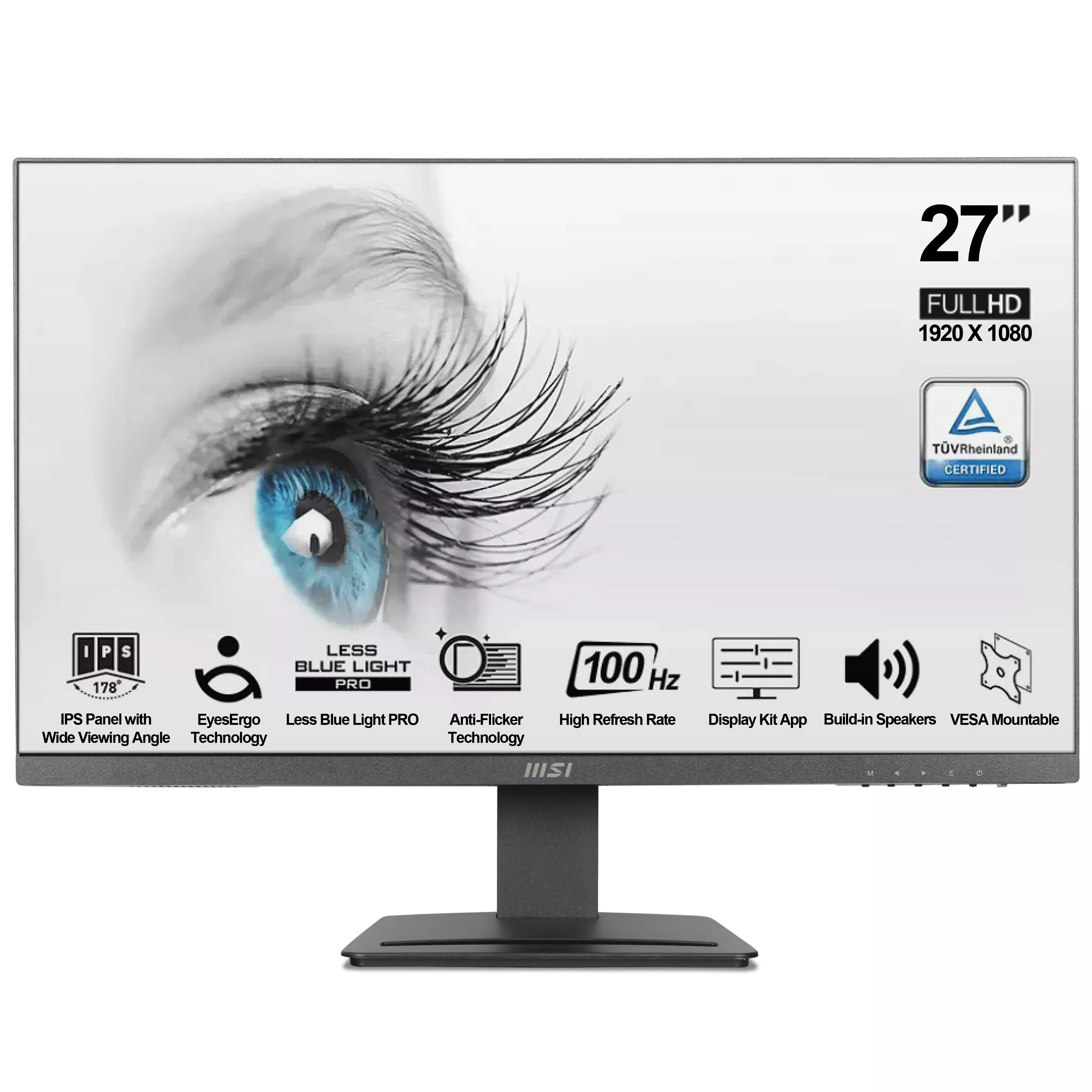 Office komplett PC Büro | Intel Core i5-8500 | 16GB RAM | 1TB SSD | Windows 11 | WLAN & Bluetooth | 27" Monitor | Maus & Tastatur | MS Office 2024