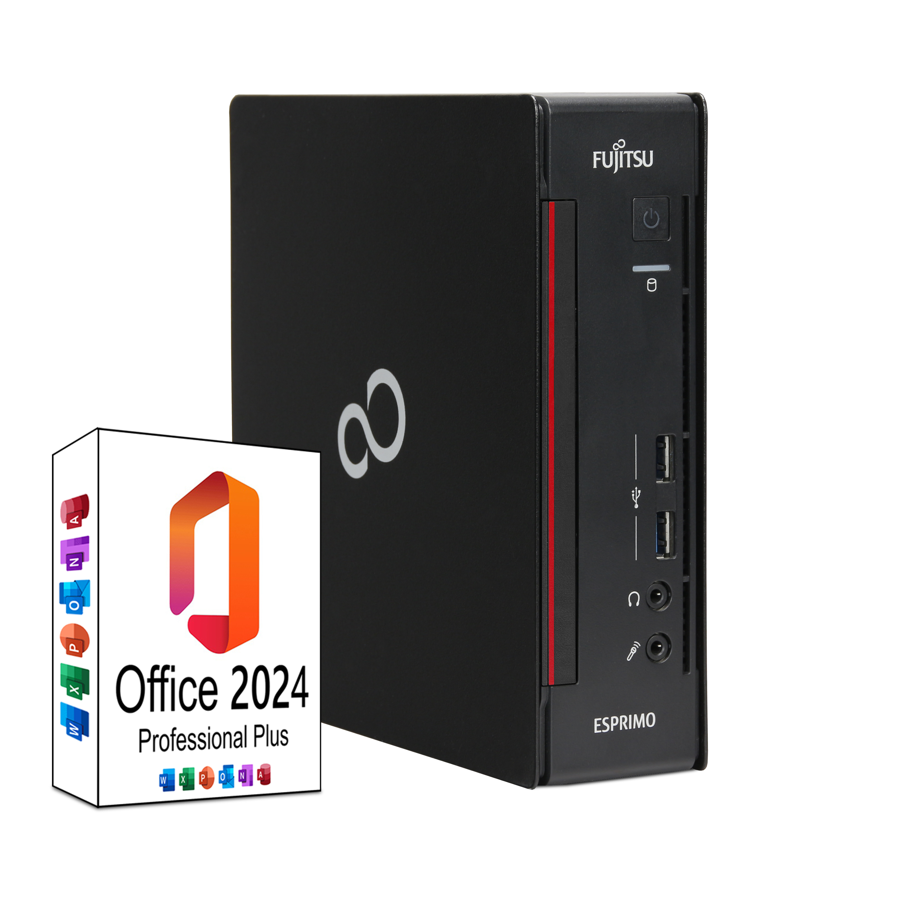 Fujitsu Esprimo Q558 Mini PC | 16GB RAM | 1TB NVMe SSD | Windows 11 | Intel Core i5-8500 | MS Office 2024 Fujitsu Esprimo Q558 Mini PC | 16GB RAM | 1TB NVMe SSD | Windows 11 | Intel Core i5-8500 | MS Office 2024
