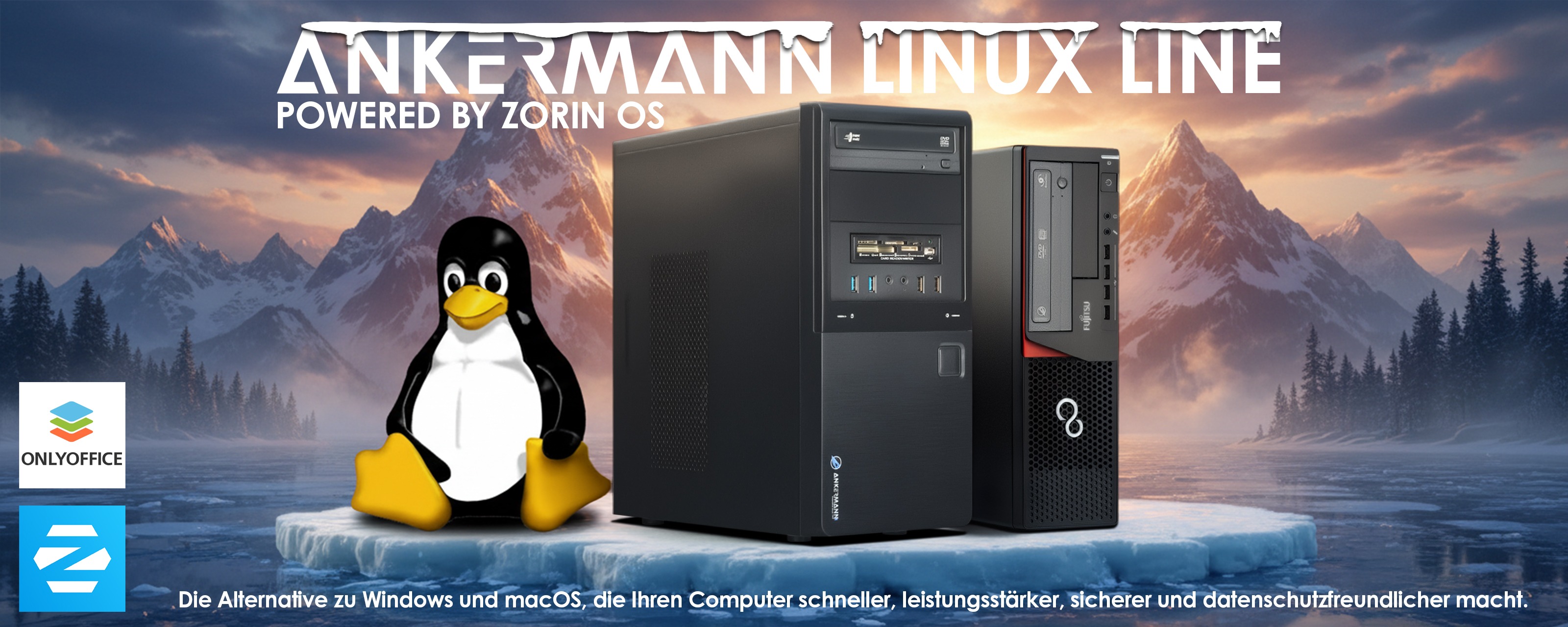 Ankermann Linux Line - Powered by Zorin