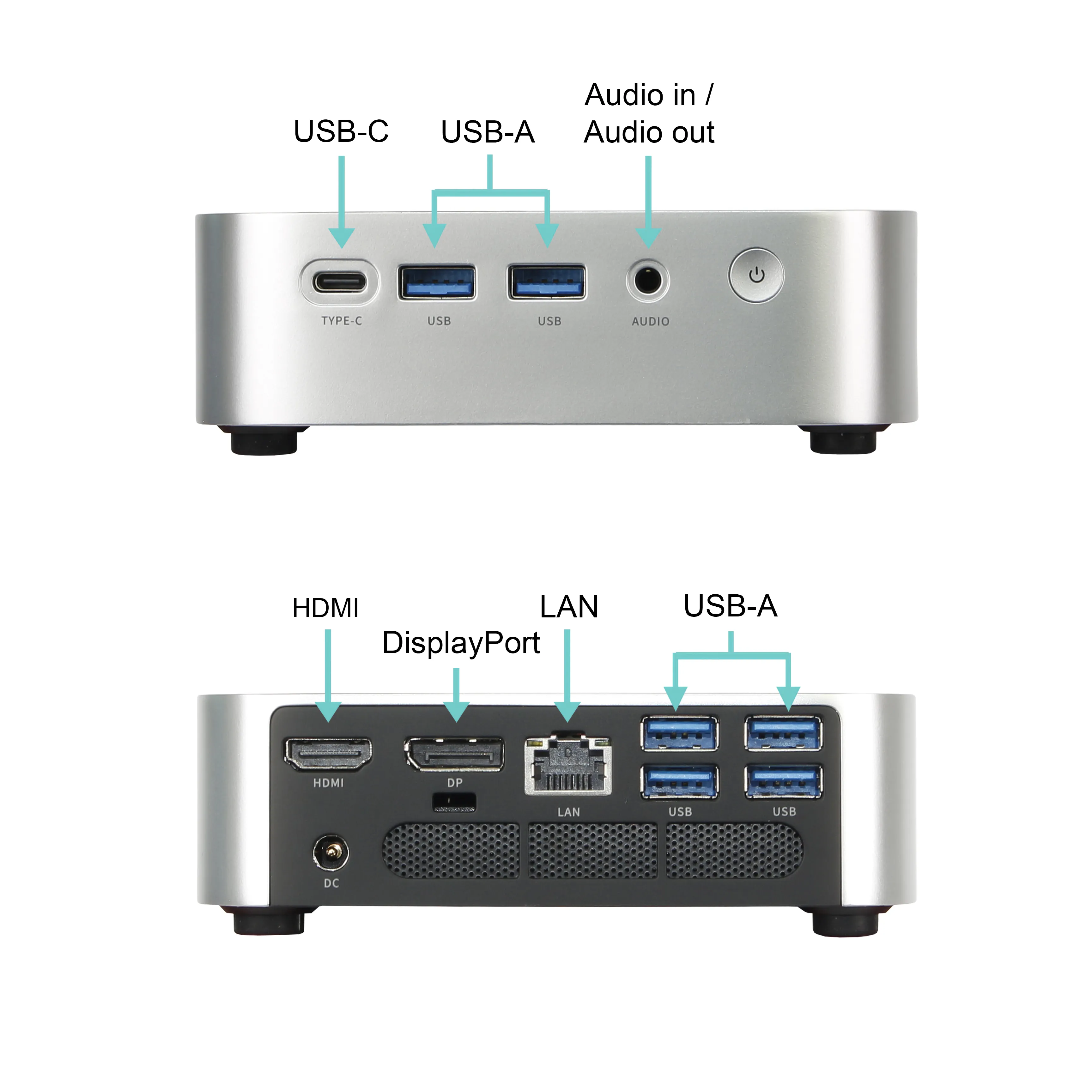 Ank-IX M1 Mini PC | 24GB LPDDR5 RAM | 1To NVMe SSD | Windows 11 | AMD Ryzen 7 - 7735HS | WiFi & Bluetooth | MS Office 2024 Ank-IX M1 Mini PC | 24GB LPDDR5 RAM | 1To NVMe SSD | Windows 11 | AMD Ryzen 7 - 7735HS | WiFi & Bluetooth | MS Office 2024