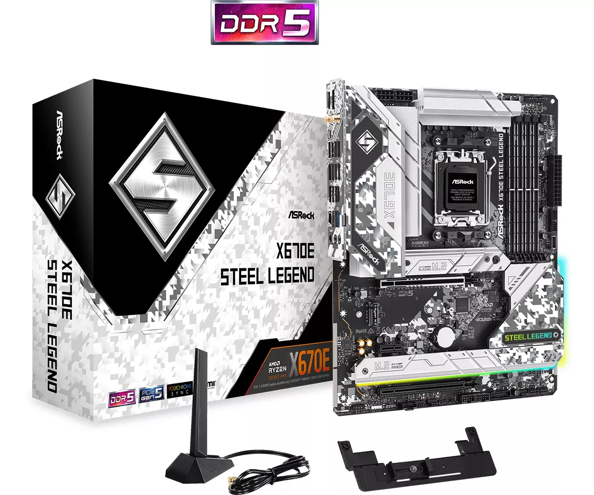 ASRock X670E Steel Legend (90-MXBJ40-A0UAYZ)