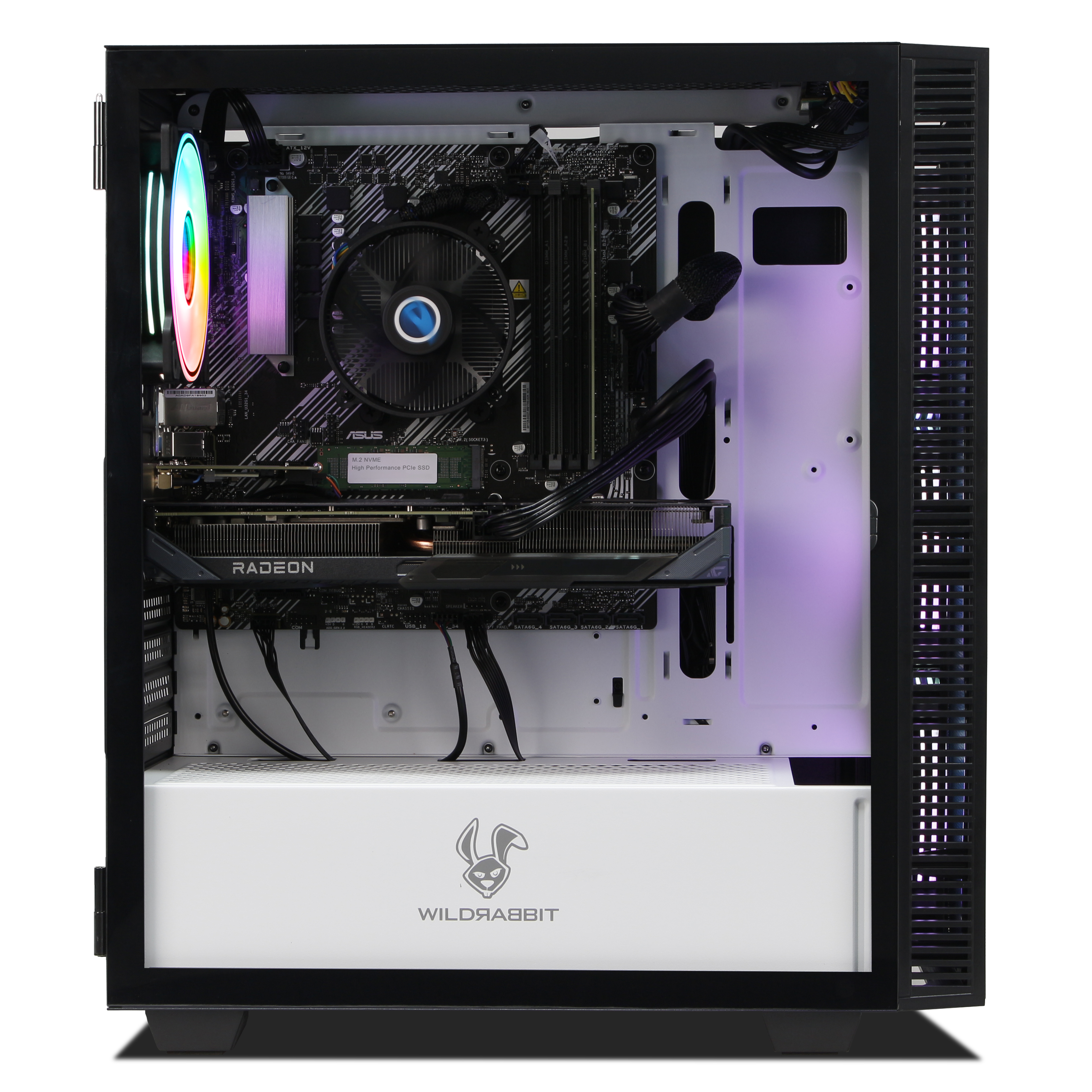 Wildrabbit Blaze | AMD Ryzen 5 5500 | Radeon RX 9060 XT 8GB | 16GB RAM | 1TB NVMe SSD | Windows 11 | WiFi & Bluetooth Wildrabbit Blaze | AMD Ryzen 5 5500 | Radeon RX 9060 XT 8GB | 16GB RAM | 1TB NVMe SSD | Windows 11 | WiFi & Bluetooth