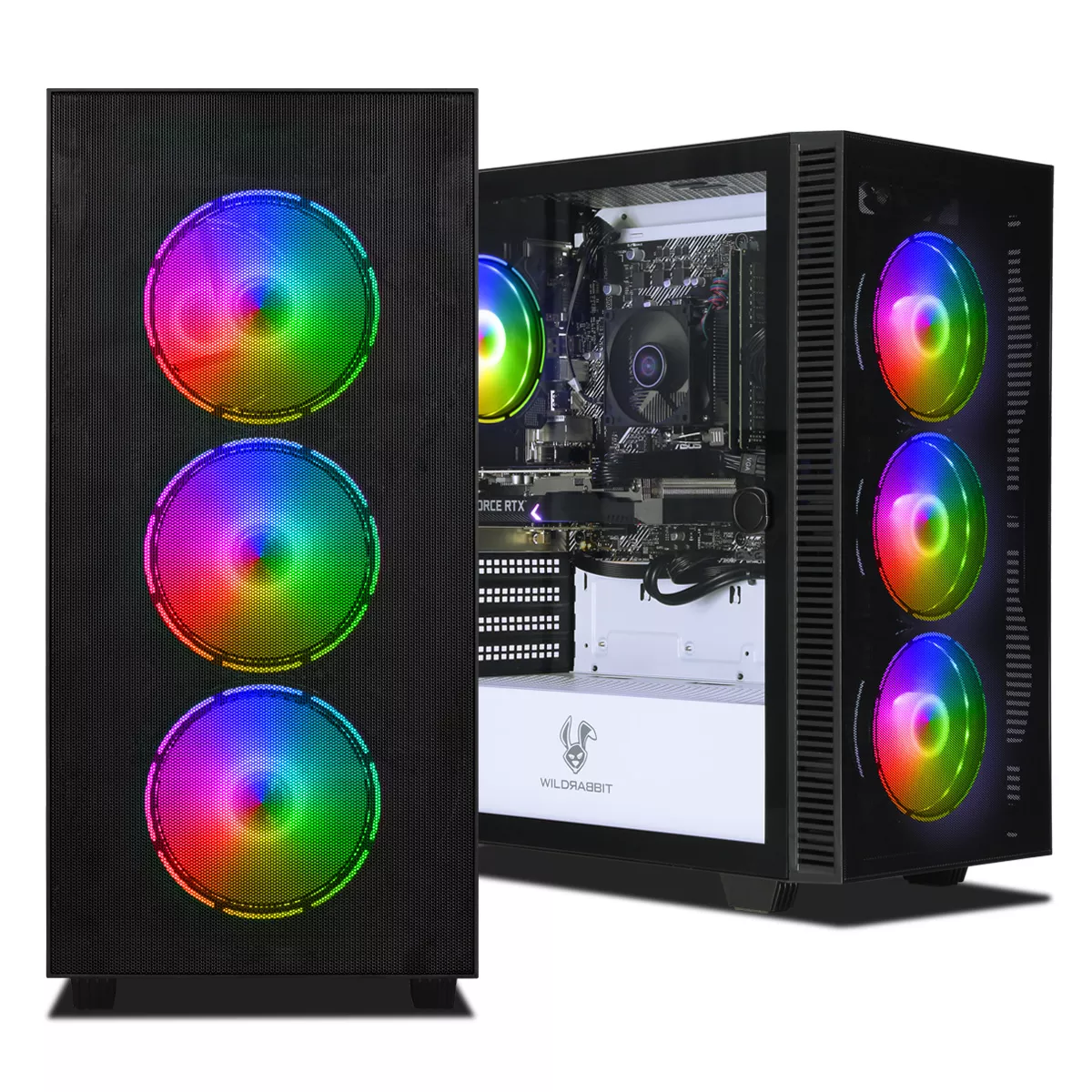 Daily Gamer V3 | AMD Ryzen 7 5700X | Nvidia GeForce RTX 5060 8Go | 32Go RAM | 1To NVMe SSD | 2To HDD | Windows 11 | WiFi | Libre Office