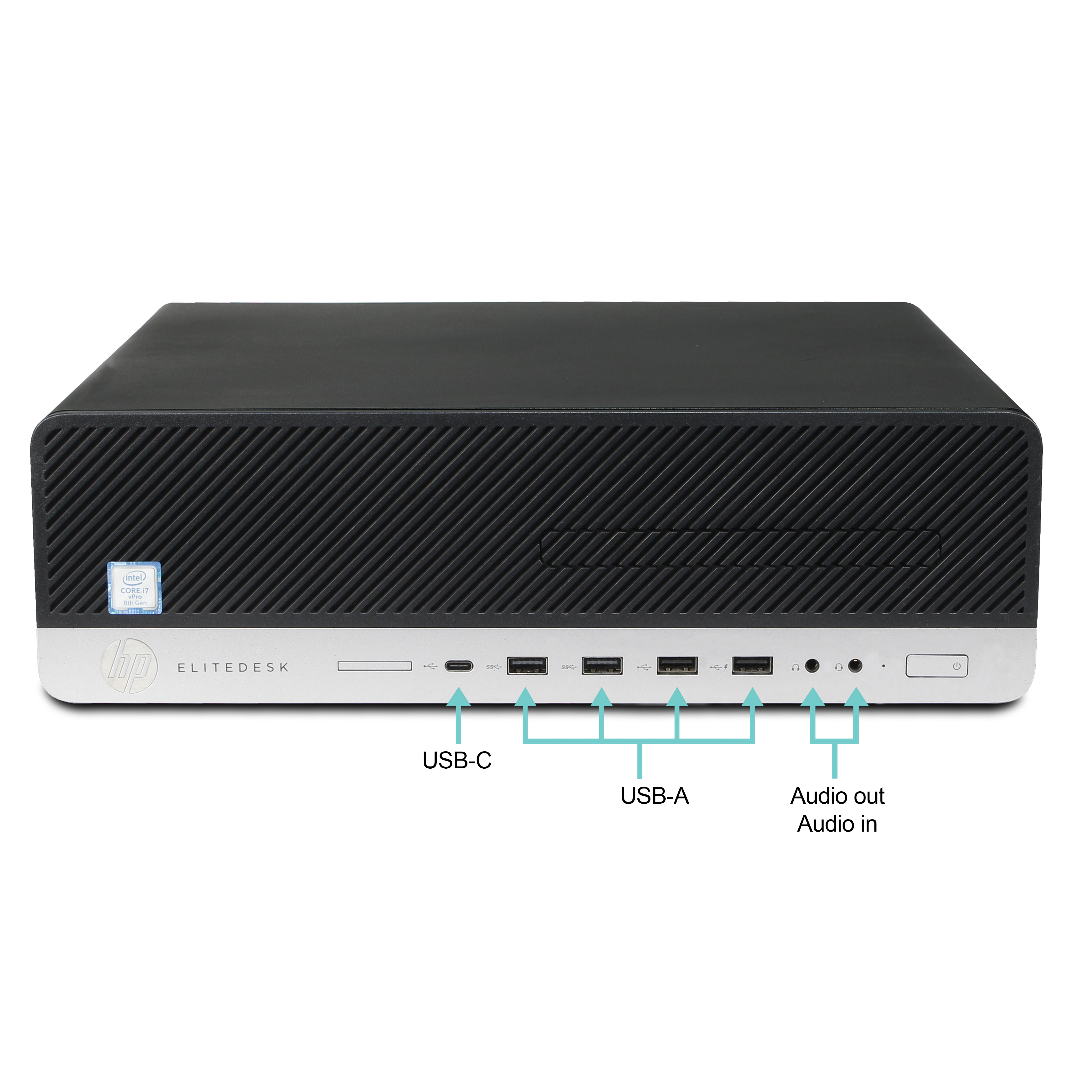 HP Elitedesk 800 G4 SF 3x DP | 16Go RAM | 480GB NVMe SSD | Windows 11 | Intel Core i7-8700 | WIFI | MS Office 2024 HP Elitedesk 800 G4 SF 3x DP | 16Go RAM | 480GB NVMe SSD | Windows 11 | Intel Core i7-8700 | WIFI | MS Office 2024