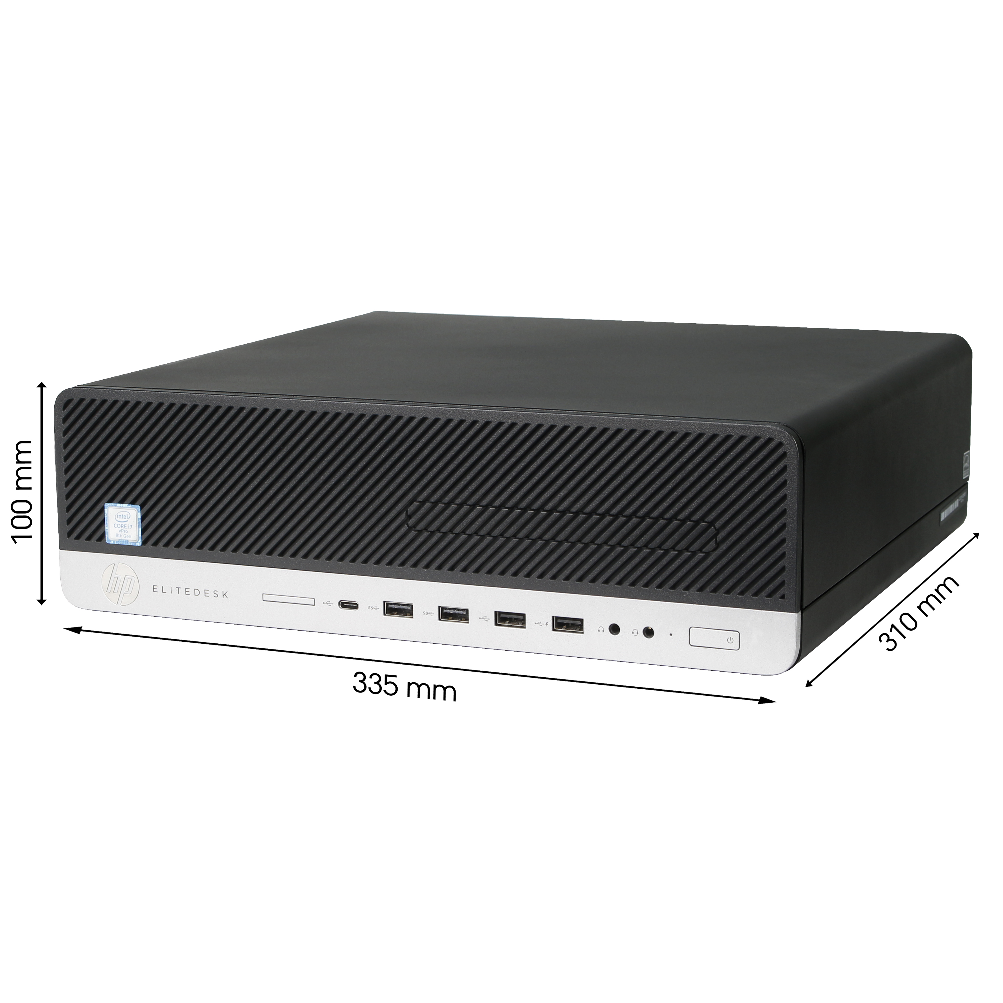 HP Elitedesk 800 G4 SF 3x DP | 16Go RAM | 480GB NVMe SSD | Windows 11 | Intel Core i7-8700 | WIFI | MS Office 2024 HP Elitedesk 800 G4 SF 3x DP | 16Go RAM | 480GB NVMe SSD | Windows 11 | Intel Core i7-8700 | WIFI | MS Office 2024