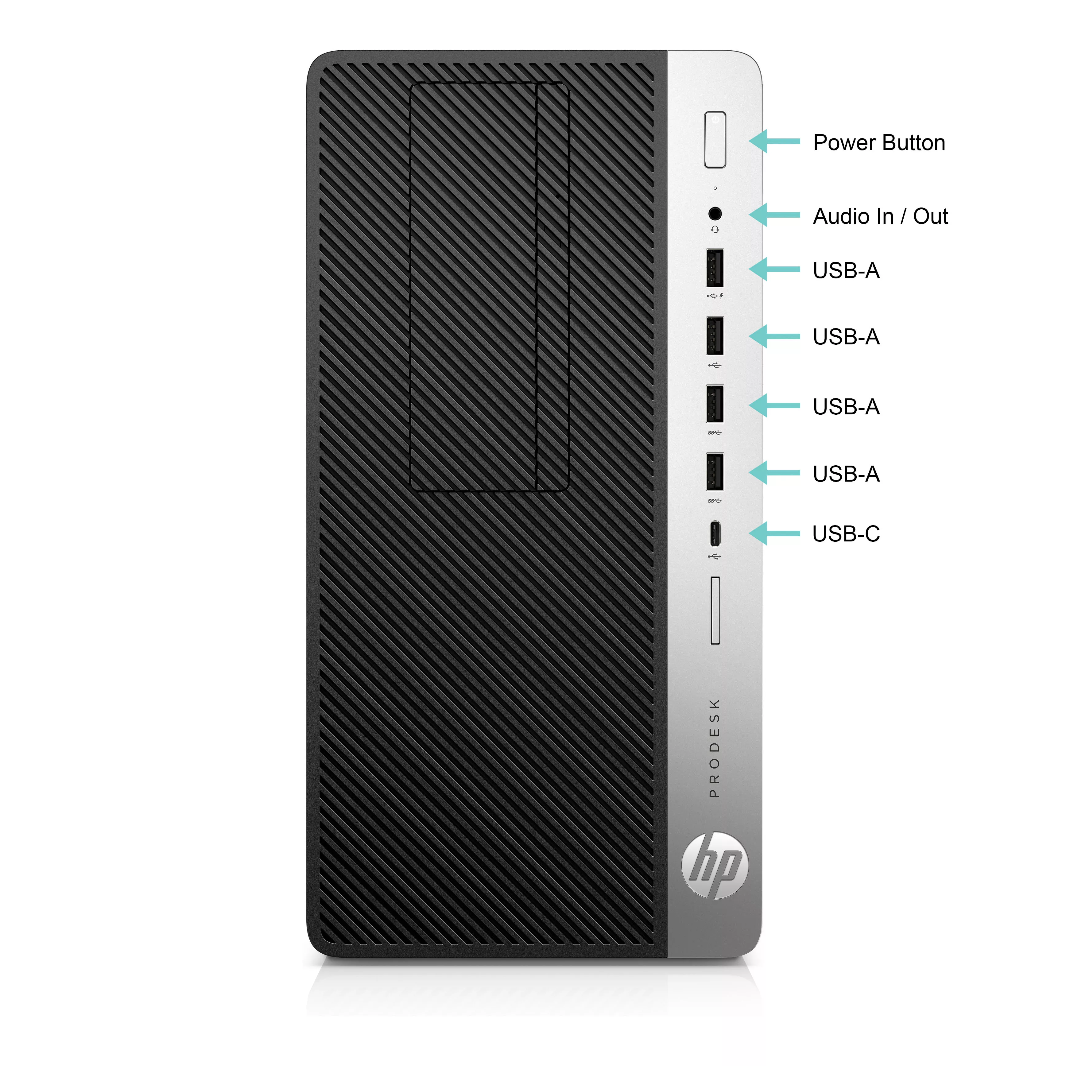 HP Prodesk 600 G4 MT iGPU | Intel Core i7-8700 | 16GB RAM | 1TB NVMe SSD | Windows 11 | WiFi | MS Office 2024