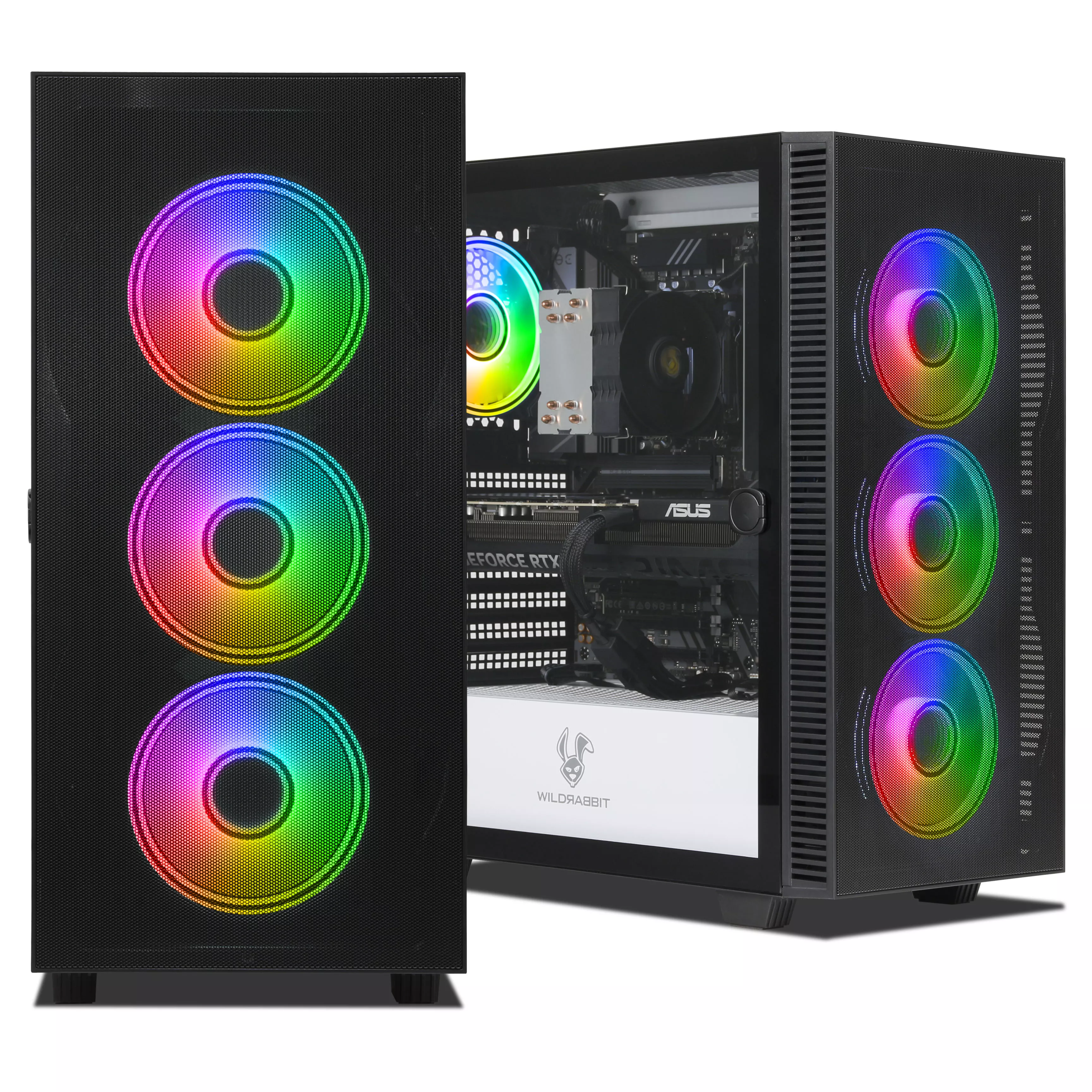 Strike X 5070 Gaming PC | AMD Ryzen 5 9600X | Nvidia GeForce RTX 5070 12GB | 32GB DDR5 RAM | 2TB NVMe SSD | Windows 11 | WLAN & Bluetooth