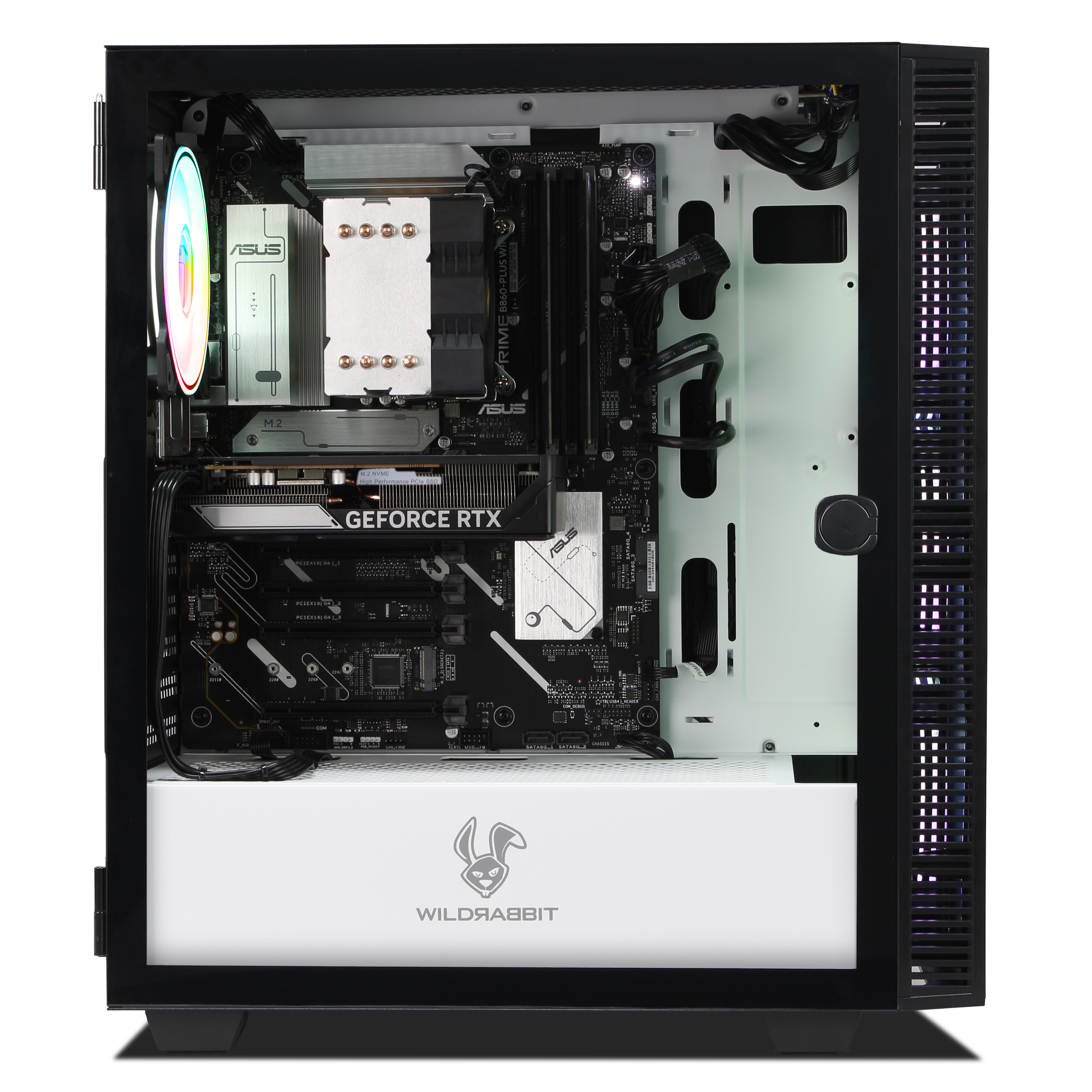 Wildrabbit Velocity RTX | Intel Core Ultra 7 265KF | Nvidia GeForce RTX 5060 8GB | 32GB DDR5 RAM | 1TB NVMe SSD | Windows 11 | WiFi & Bluetooth Wildrabbit Velocity RTX | Intel Core Ultra 7 265KF | Nvidia GeForce RTX 5060 8GB | 32GB DDR5 RAM | 1TB NVMe SSD | Windows 11 | WiFi & Bluetooth