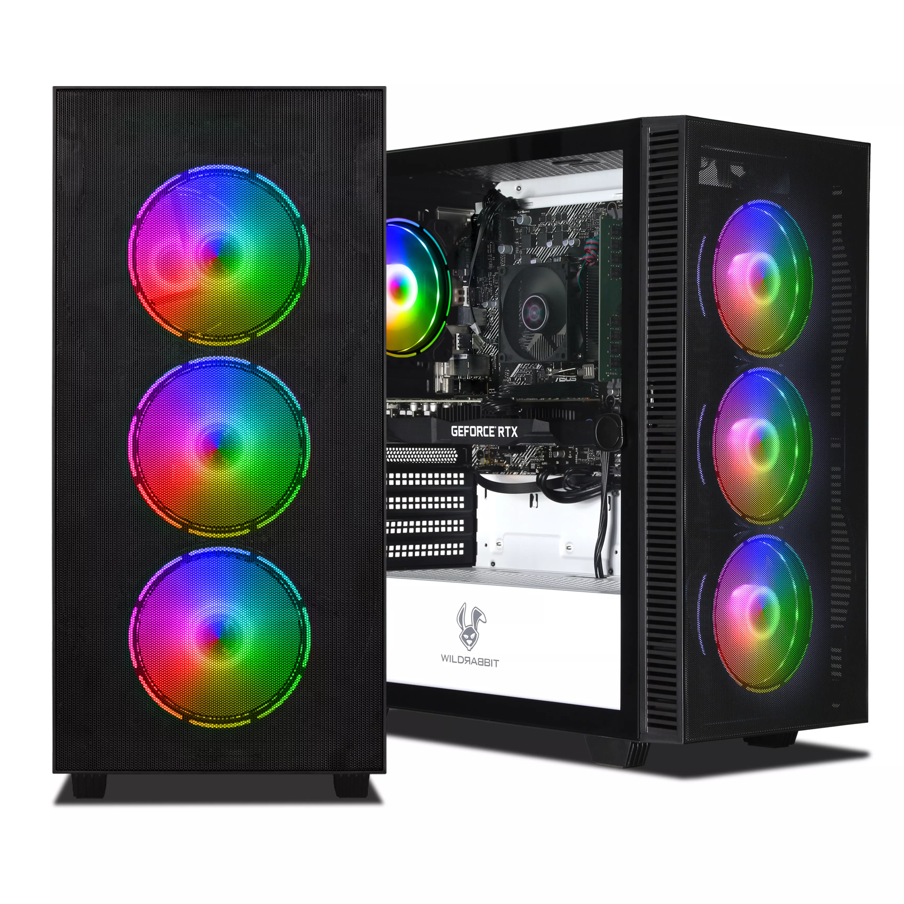 Business Office Work Gaming V3 | AMD Ryzen 5 5500 | Nvidia GeForce RTX 3050 6Go | 16Go RAM | 1To NVMe SSD | Windows 11 | WiFi | Libre Office