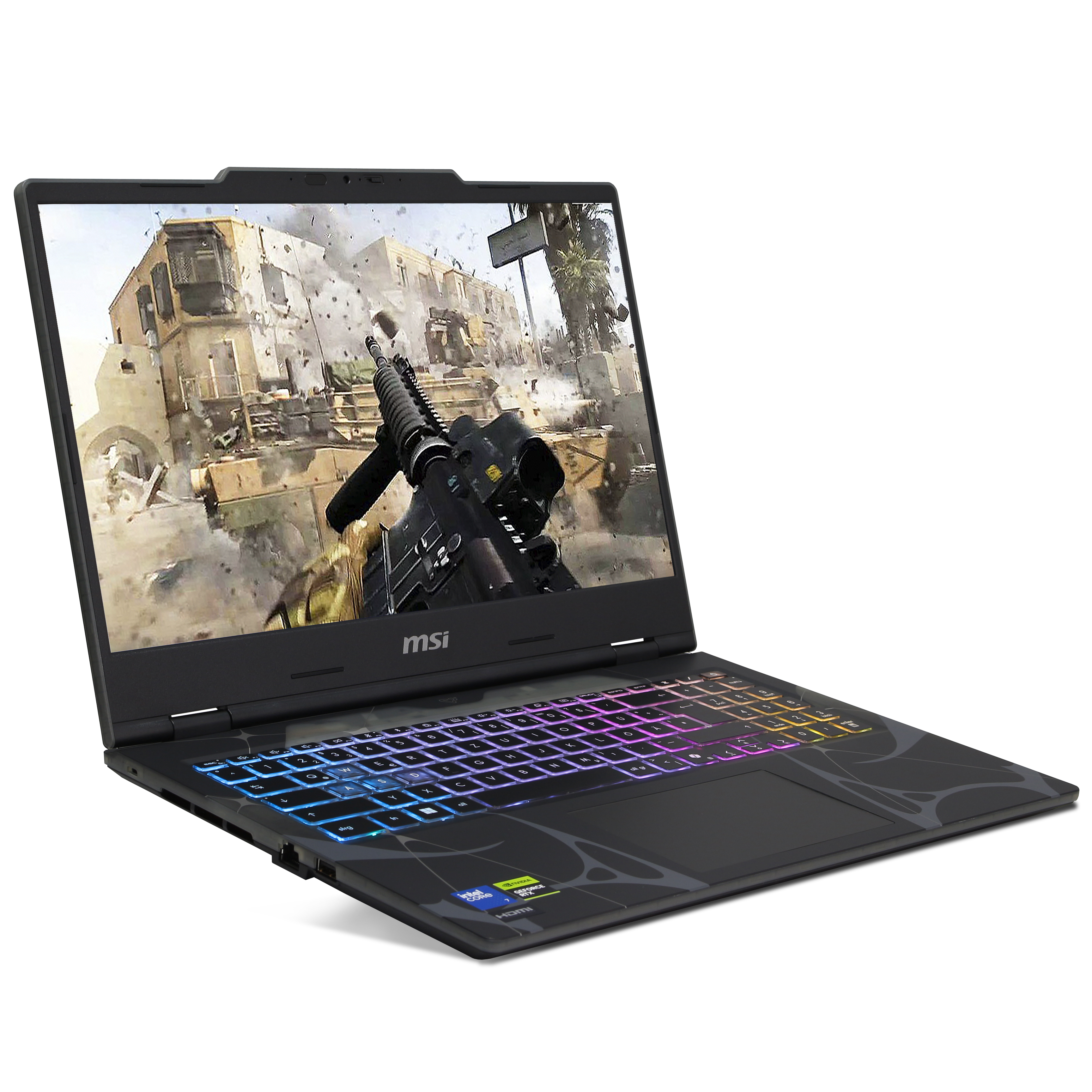 MSI Cyborg 15 B2RWEKG Gaming | 16GB DDR5 RAM | 500GB NVMe SSD | Intel Core 7 240H | 15.6" Full HD LED Display | NVIDIA GeForce RTX 5050 8GB | Windows 11 Pro | WLAN & Bluetooth | MS Office 2024 MSI Cyborg 15 B2RWEKG Gaming | 16GB DDR5 RAM | 500GB NVMe SSD | Intel Core 7 240H | 15.6" Full HD LED Display | NVIDIA GeForce RTX 5050 8GB | Windows 11 Pro | WLAN & Bluetooth | MS Office 2024