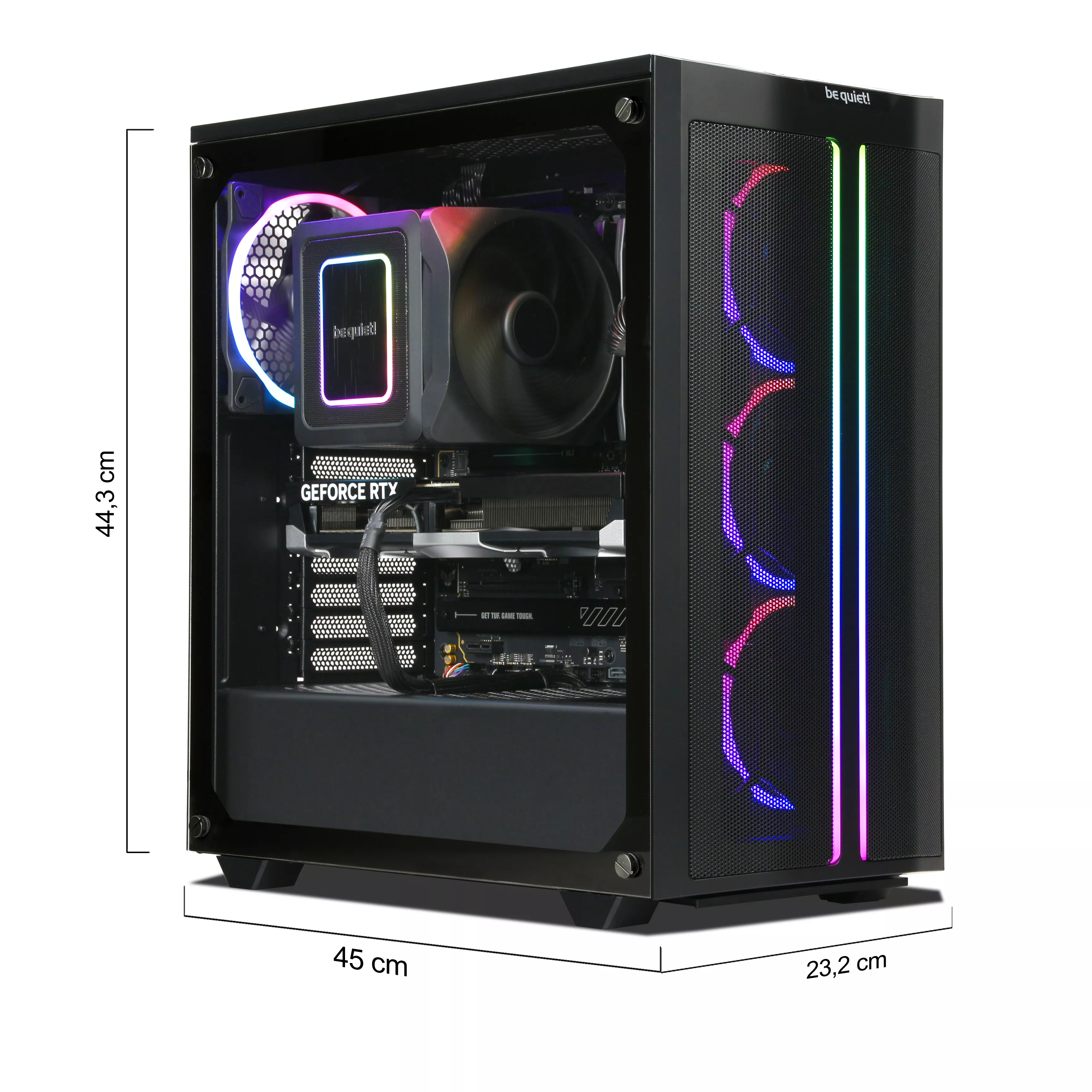 WILDRABBIT Gaming PC | AMD Ryzen 7 9800X3D | Nvidia GeForce RTX 5070 Ti 16GB | 32GB DDR5 RAM | 2TB NVMe SSD | Windows 11 | WiFi & Bluetooth
