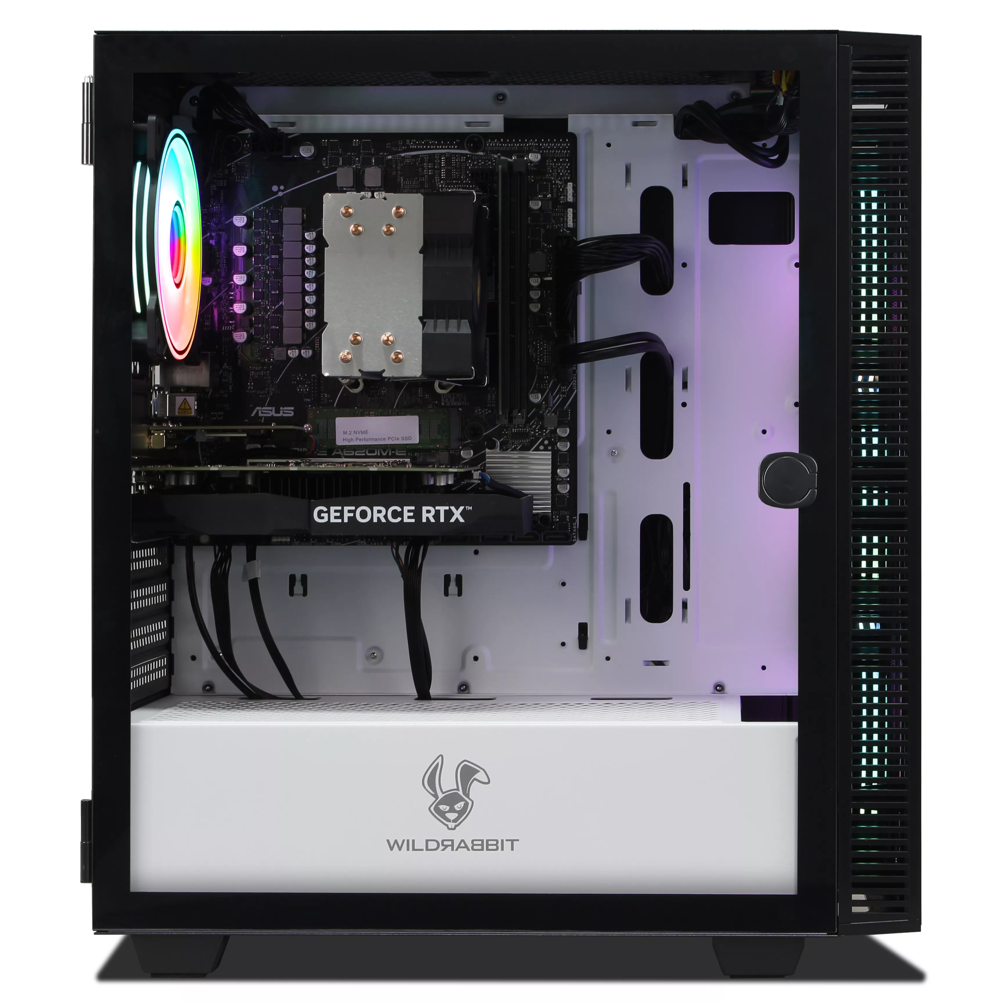 Noctis Gaming PC | AMD Ryzen 7 8700F | Nvidia GeForce RTX 3050 6GB | 16GB DDR5 RAM | 1TB NVMe SSD | Windows 11 | WLAN & Bluetooth | MS Office 2024