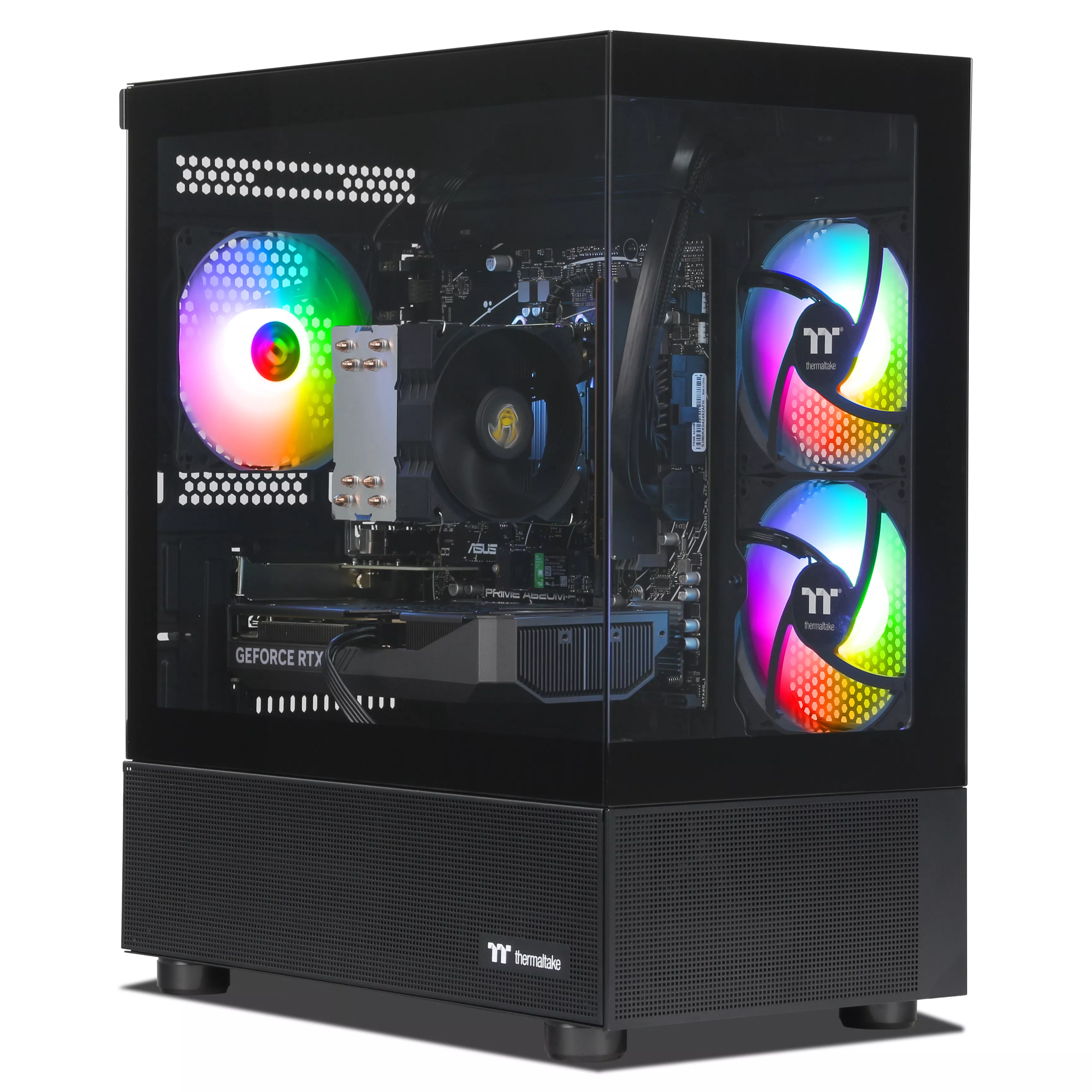 FHD / WQHD Gaming PC | AMD Ryzen 7 8700F | Nvidia GeForce RTX 5060 Ti OC 16GB | 32GB DDR5 RAM | 2TB NVMe SSD | Windows 11 | WLAN | Libre Office