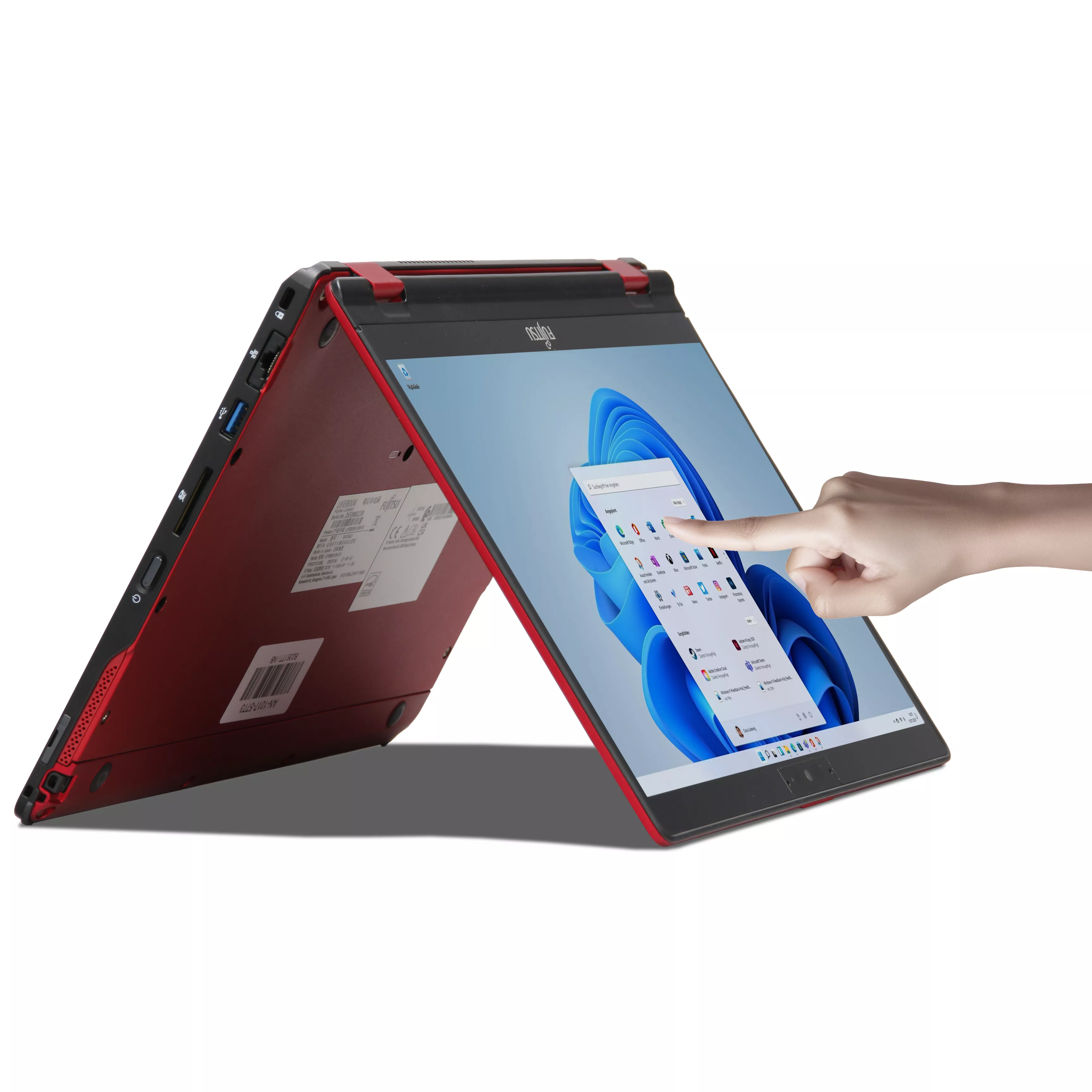 Fujitsu Notebook Lifebook U9311X | Intel Core i5-1145G7 | 16GB RAM | 512GB NVMe SSD | 13.3" Full HD 360° Tablet-Mode Touchscreen | Windows 11 Pro | WLAN & Bluetooth | MS Office 2024