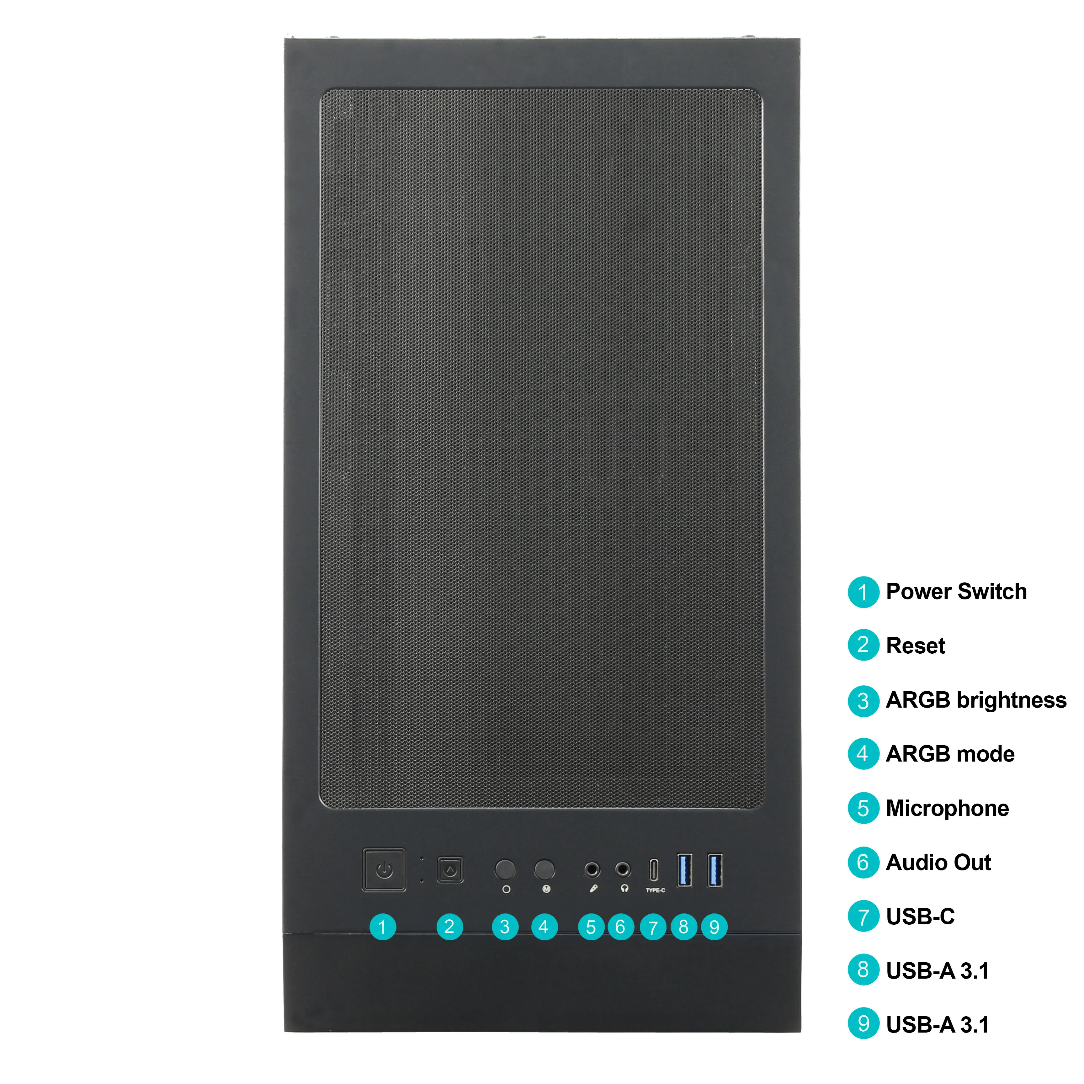 RebelRabbit - Limited Edition | AMD Ryzen 7 9700X | AMD RX 9060XT 16GB | 32GB DDR5 RAM | 1TB Kingston | Windows 11 | WiFi & Bluetooth