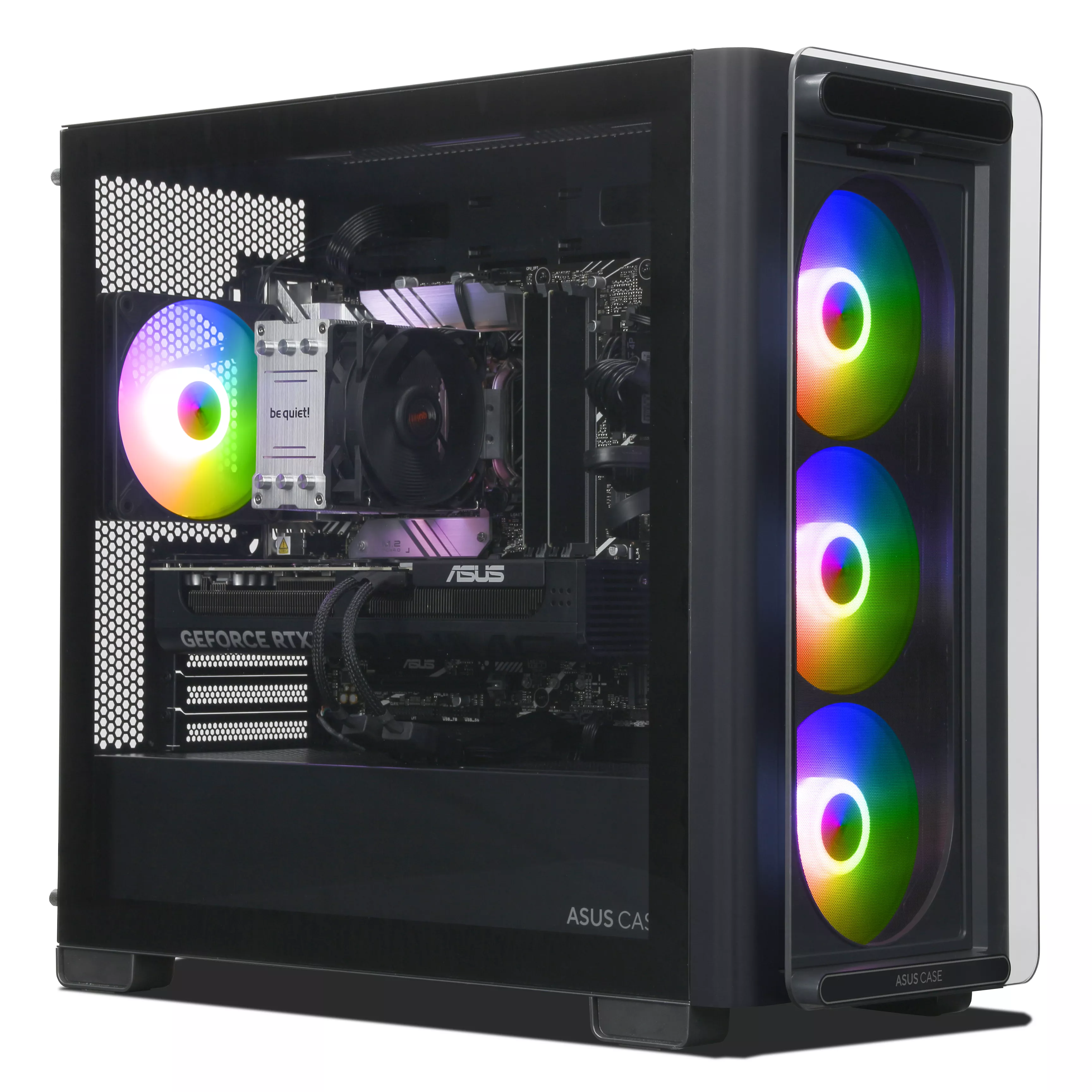 ASUS Gaming PC | Intel Core i7-13700F | Nvidia GeForce RTX 5070 12GB | 32GB DDR5 RAM | 2TB NVMe SSD | Windows 11 | WiFi & Bluetooth | Libre Office