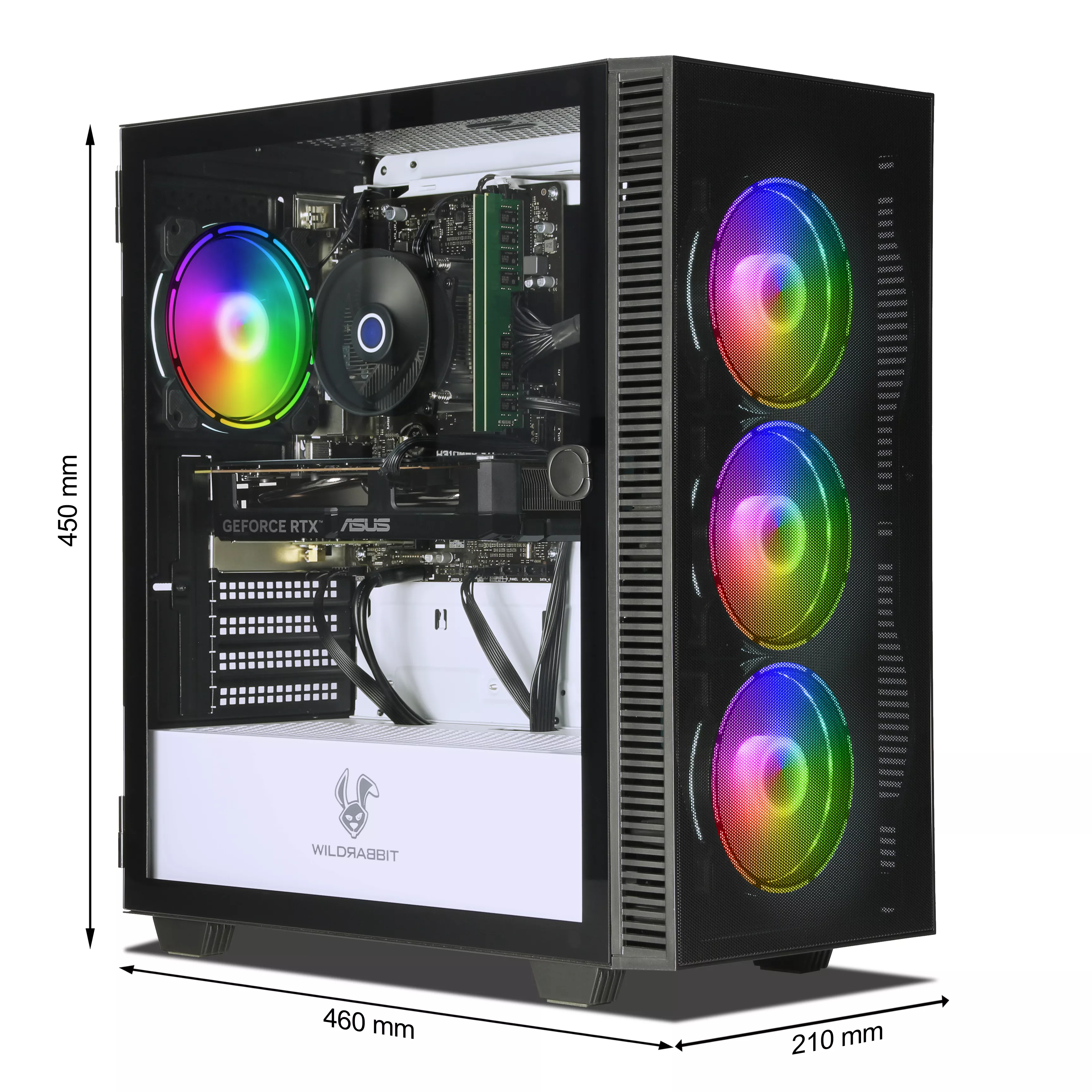 Office V1 | Intel Core i7-8700 | Nvidia GeForce RTX 5060 8GB | 32GB RAM | 1TB SSD | Windows 11 | WiFi | MS Office 2024