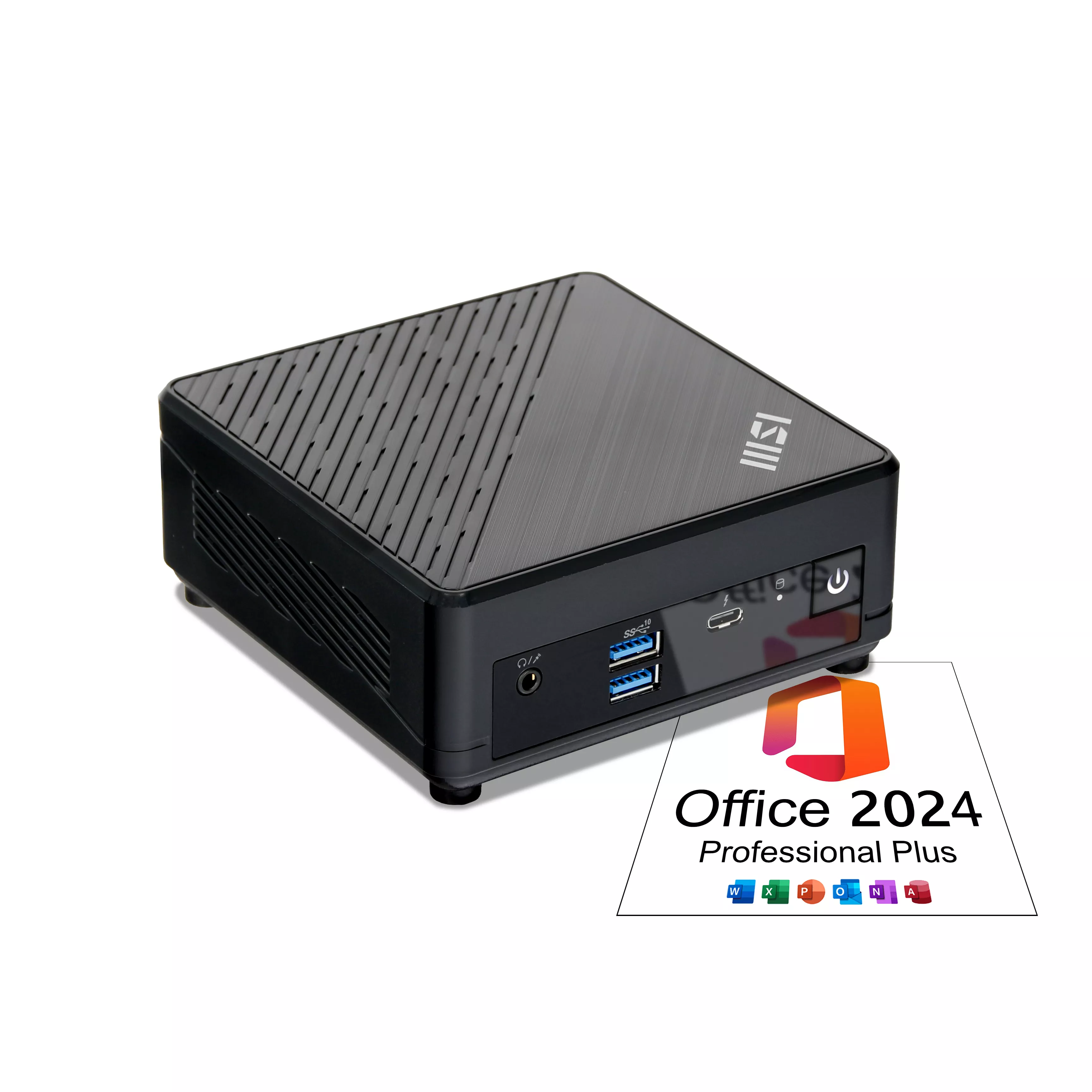 MSI Cubi 5 12M | 32GB RAM | 1TB NVMe SSD | Windows 11 | Intel Core i7-1255U | WLAN & Bluetooth | MS Office 2024