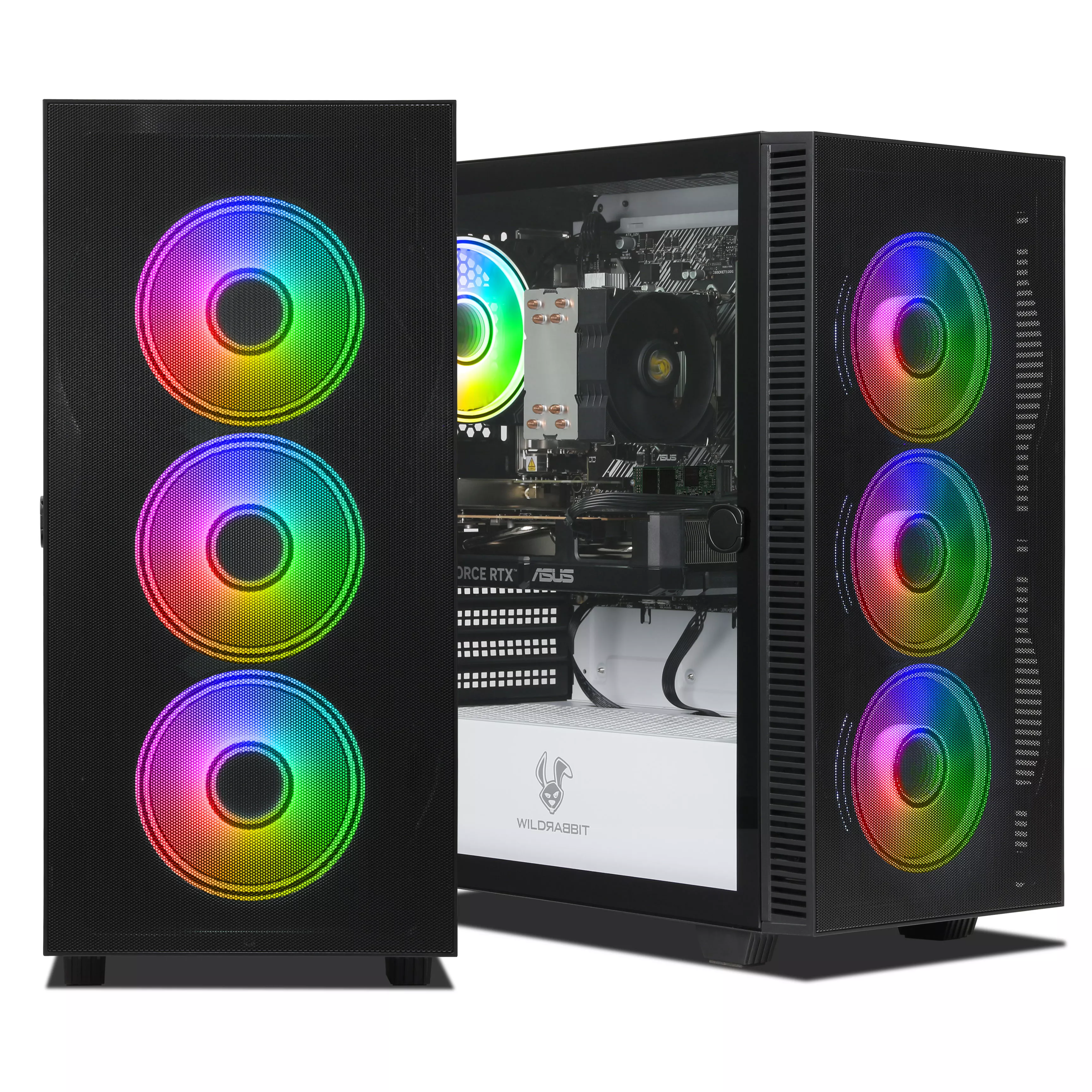 Game Office Work V3 | AMD Ryzen 7 5700X | Nvidia GeForce RTX 5060 8Go | 32Go RAM | 1To NVMe SSD | Windows 11 | WiFi | Libre Office