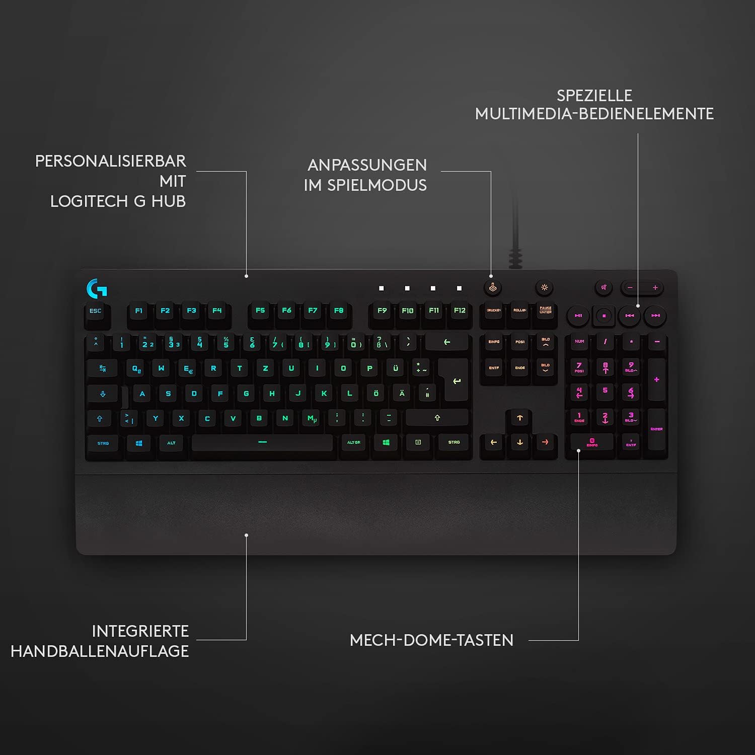 Logitech Prodigy G213 DE (920-008087) Logitech Prodigy G213 DE (920-008087)