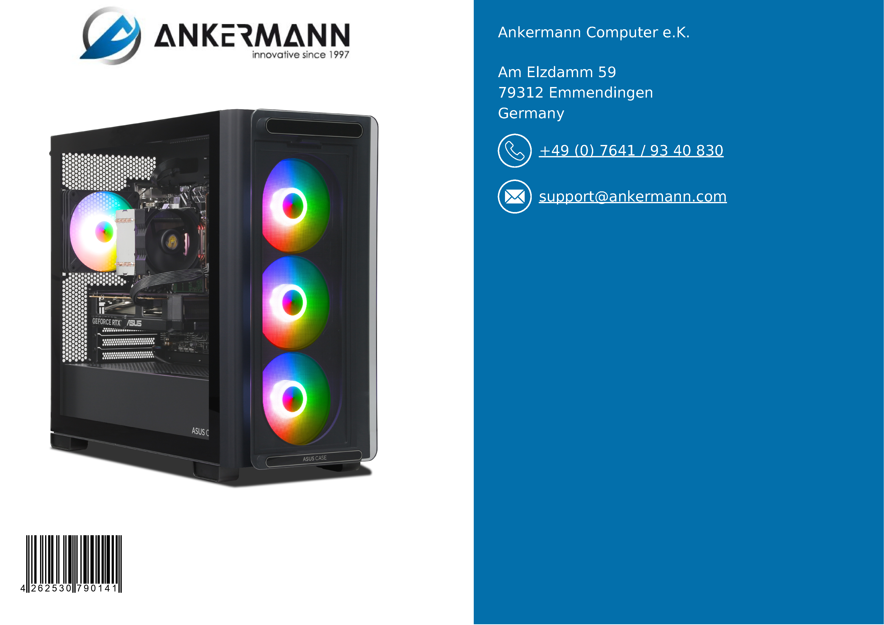 ASUS Shadow Gaming PC | Intel Core i5-14400F | Nvidia GeForce RTX ASUS Shadow Gaming PC | Intel Core i5-14400F | Nvidia GeForce RTX