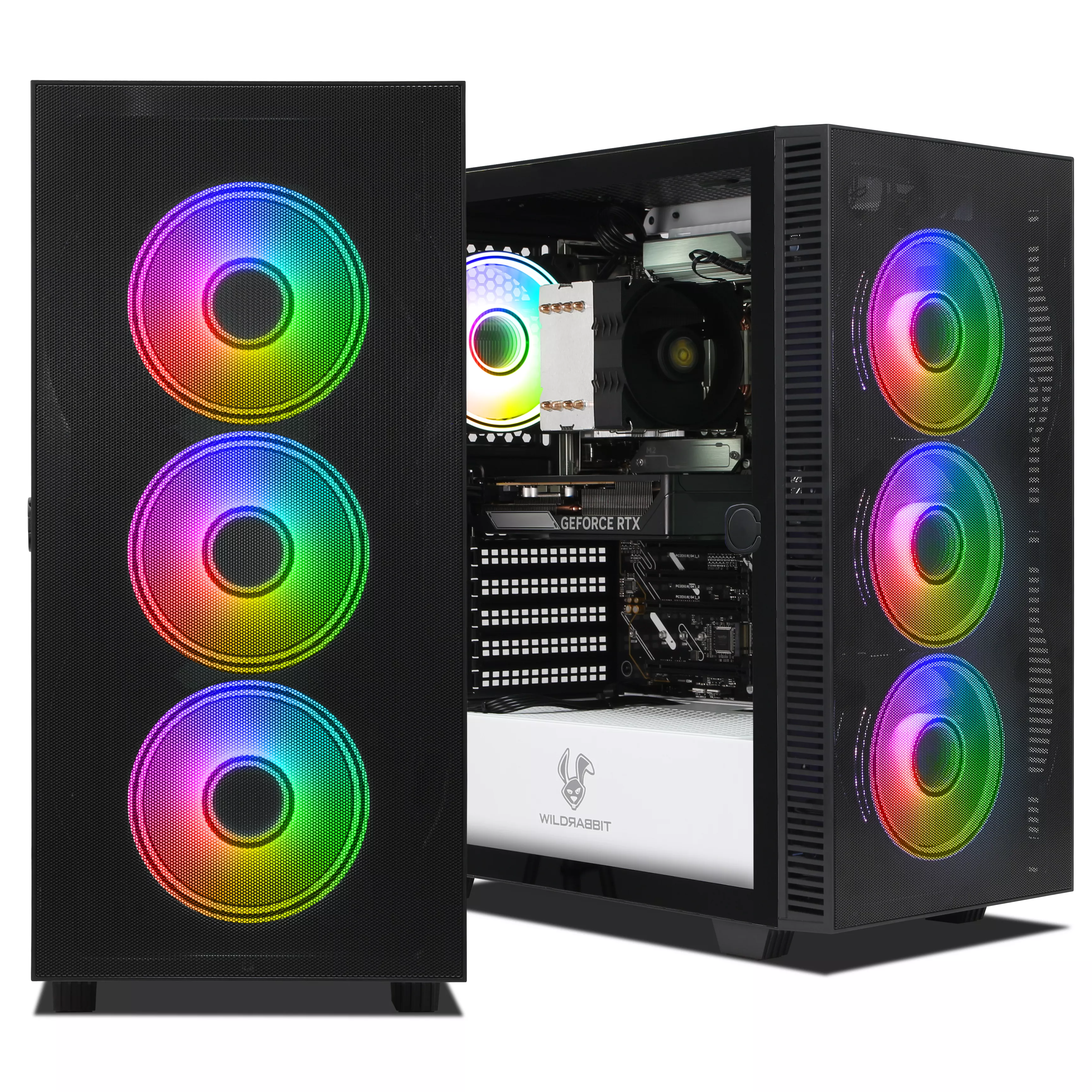 Wildrabbit Velocity RTX | Intel Core Ultra 7 265KF | Nvidia GeForce RTX 5060 8Go | 32Go DDR5 RAM | 1To NVMe SSD | Windows 11 | WiFi & Bluetooth