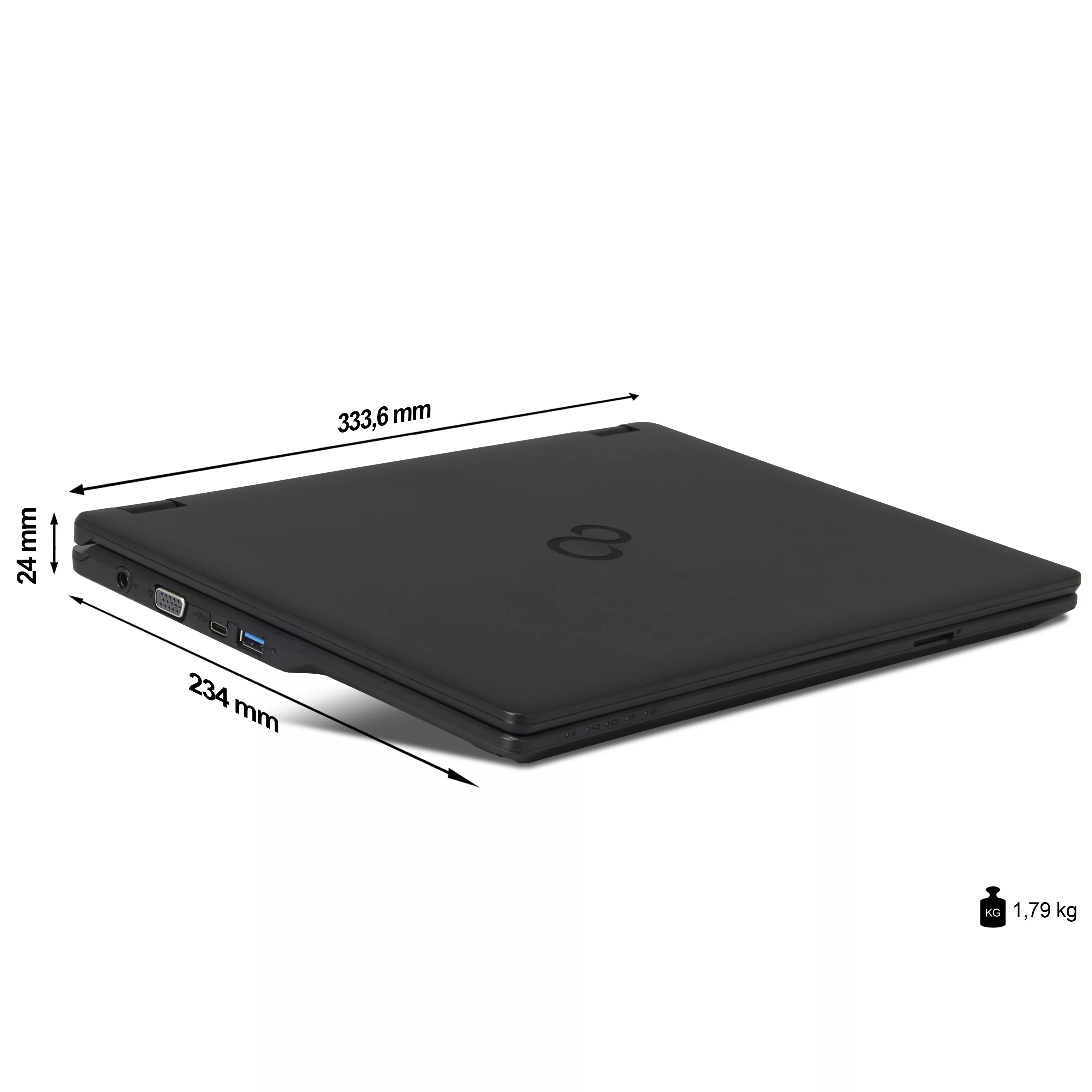 Fujitsu Lifebook E5410 | 8GB RAM | 512Go NVMe SSD | Intel Core i5-10210U | 14" Full HD Display | Windows 11 Pro | WiFi & Bluetooth | MS Office 2024