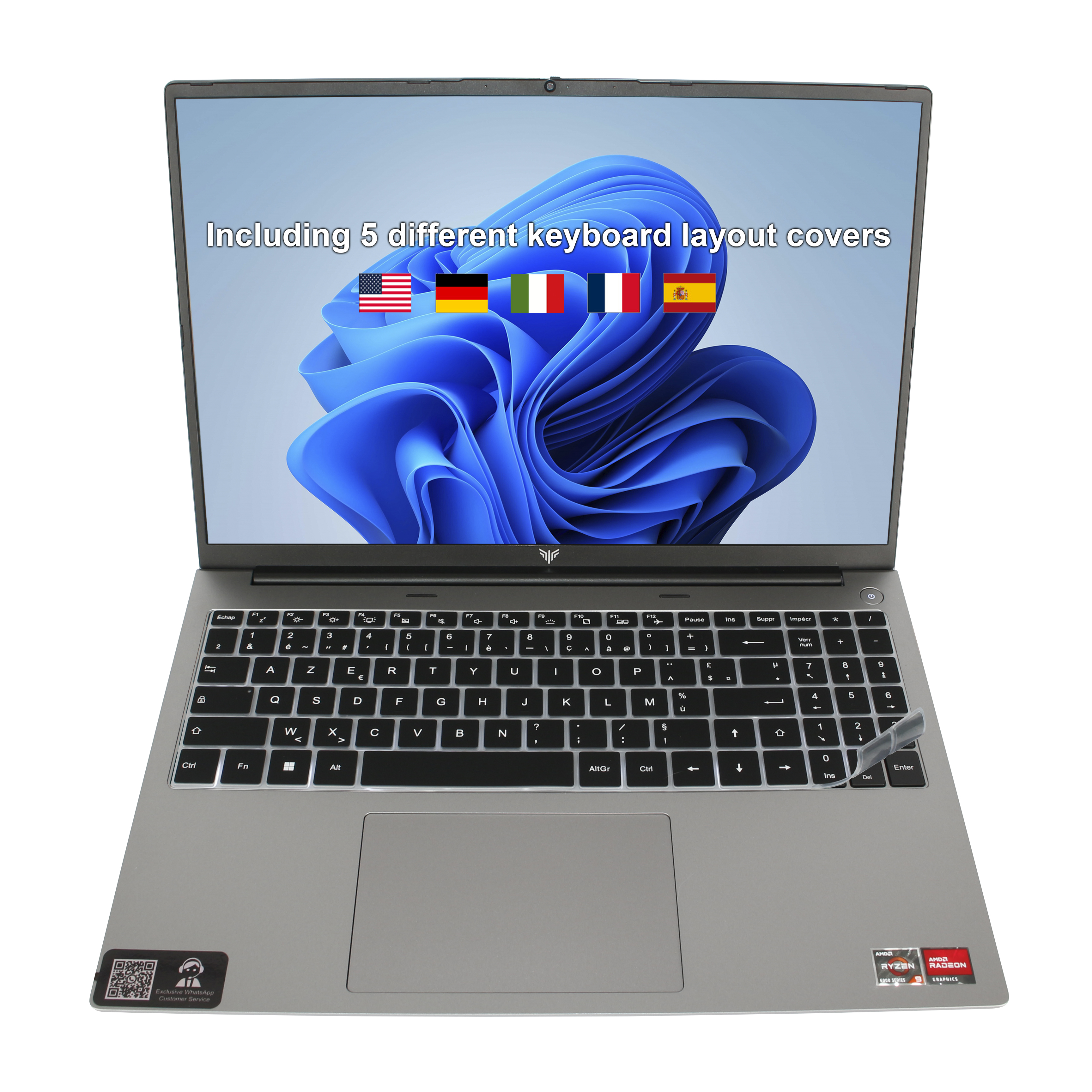 Ankermann RX16 Gaming Laptop | 16GB LPDDR5 RAM | 1TB NVMe SSD | Ryzen 9 6900HX | 16" Full HD Display | Windows 11 Pro | WLAN & Bluetooth | MS Office 2024 Ankermann RX16 Gaming Laptop | 16GB LPDDR5 RAM | 1TB NVMe SSD | Ryzen 9 6900HX | 16" Full HD Display | Windows 11 Pro | WLAN & Bluetooth | MS Office 2024