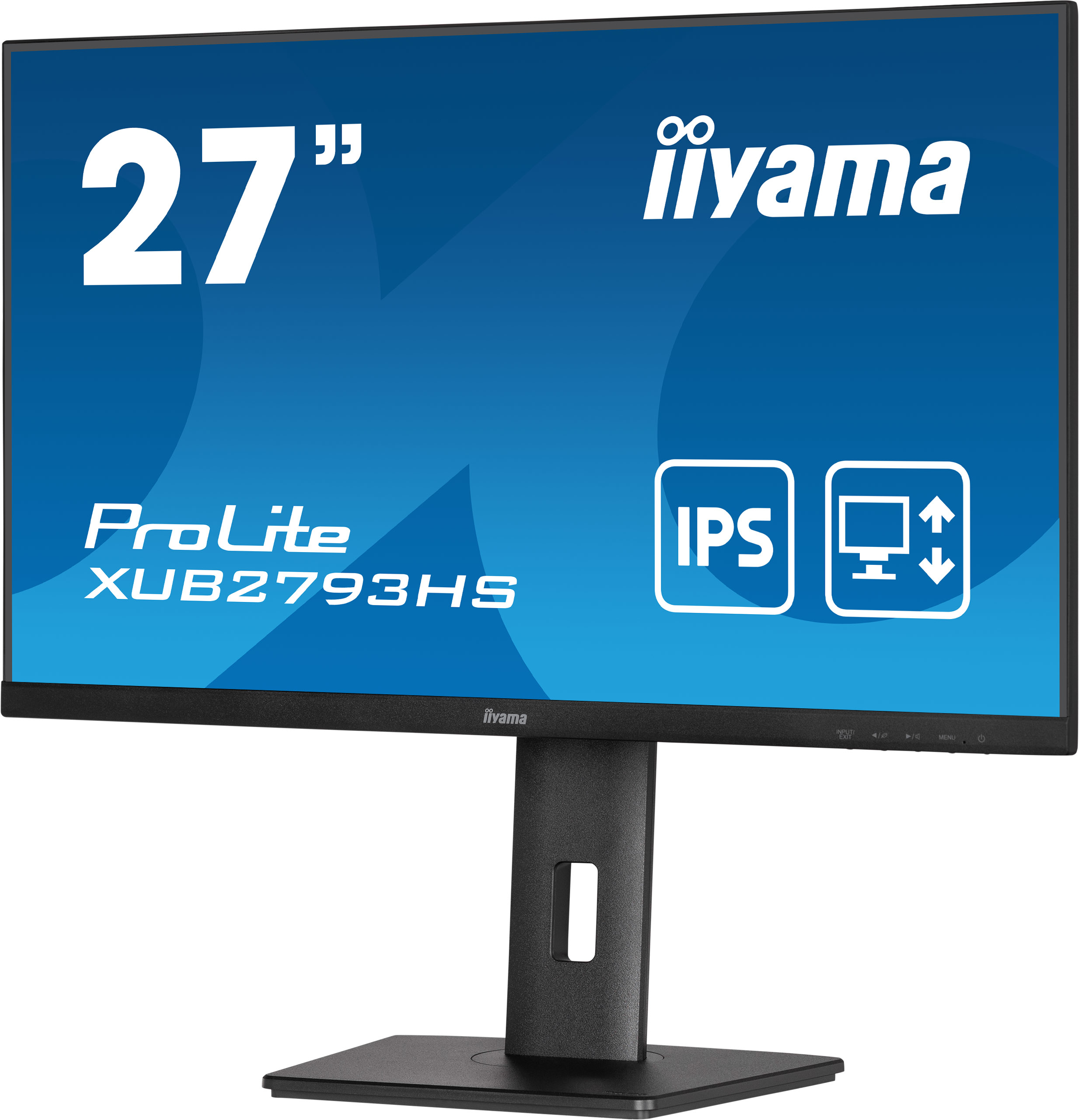 iiyama ProLite XUB2793HS-B7 computer monitor 68.6 cm (27") 1920 x 1080 pixels Full HD LED Black iiyama ProLite XUB2793HS-B7 computer monitor 68.6 cm (27") 1920 x 1080 pixels Full HD LED Black