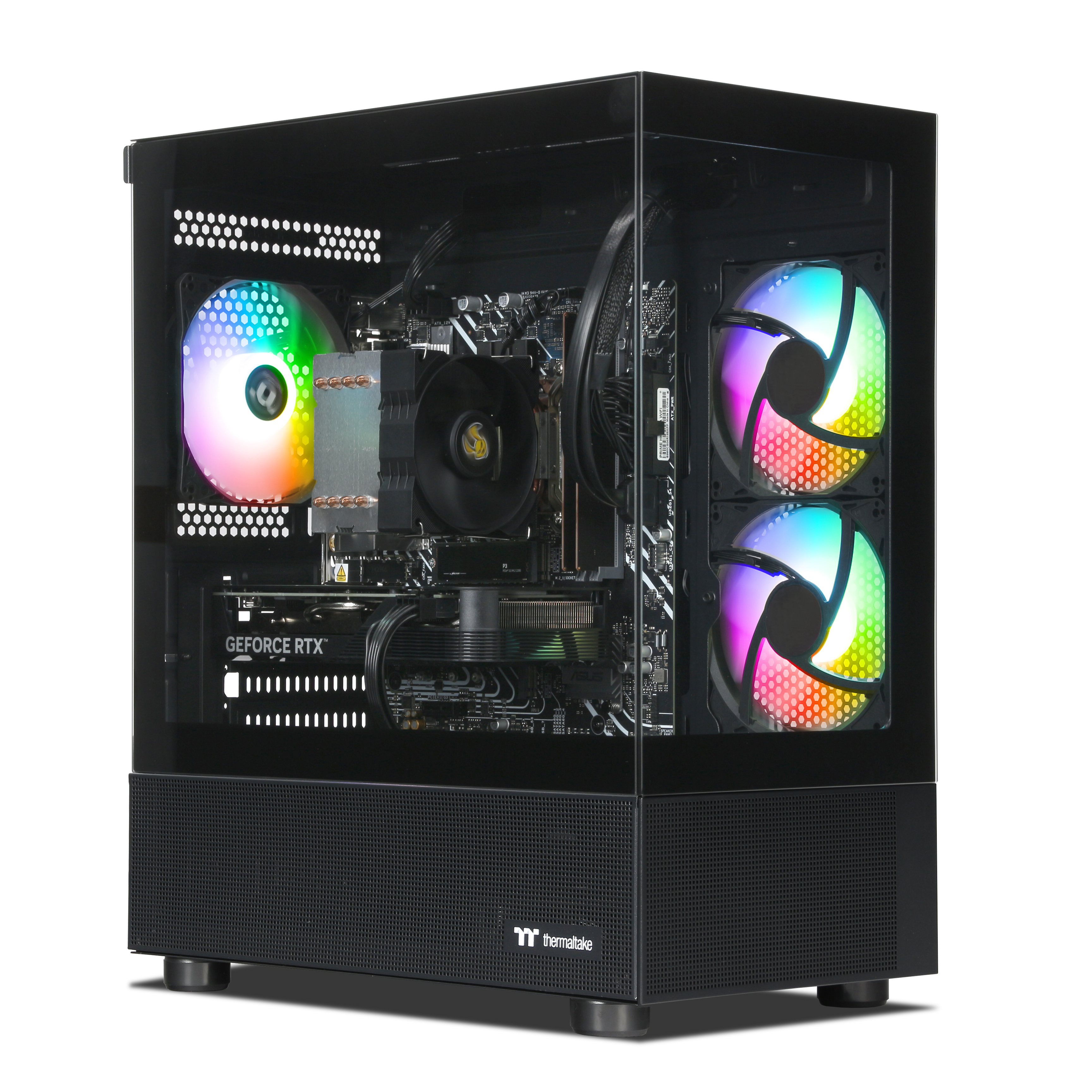 Gaming PC | Intel Core i5-12400F | Nvidia GeForce RTX 4060 8GB | 32GB DDR5 RAM | 1TB NVMe SSD | Windows 11 | WiFi & Bluetooth | Libre Office