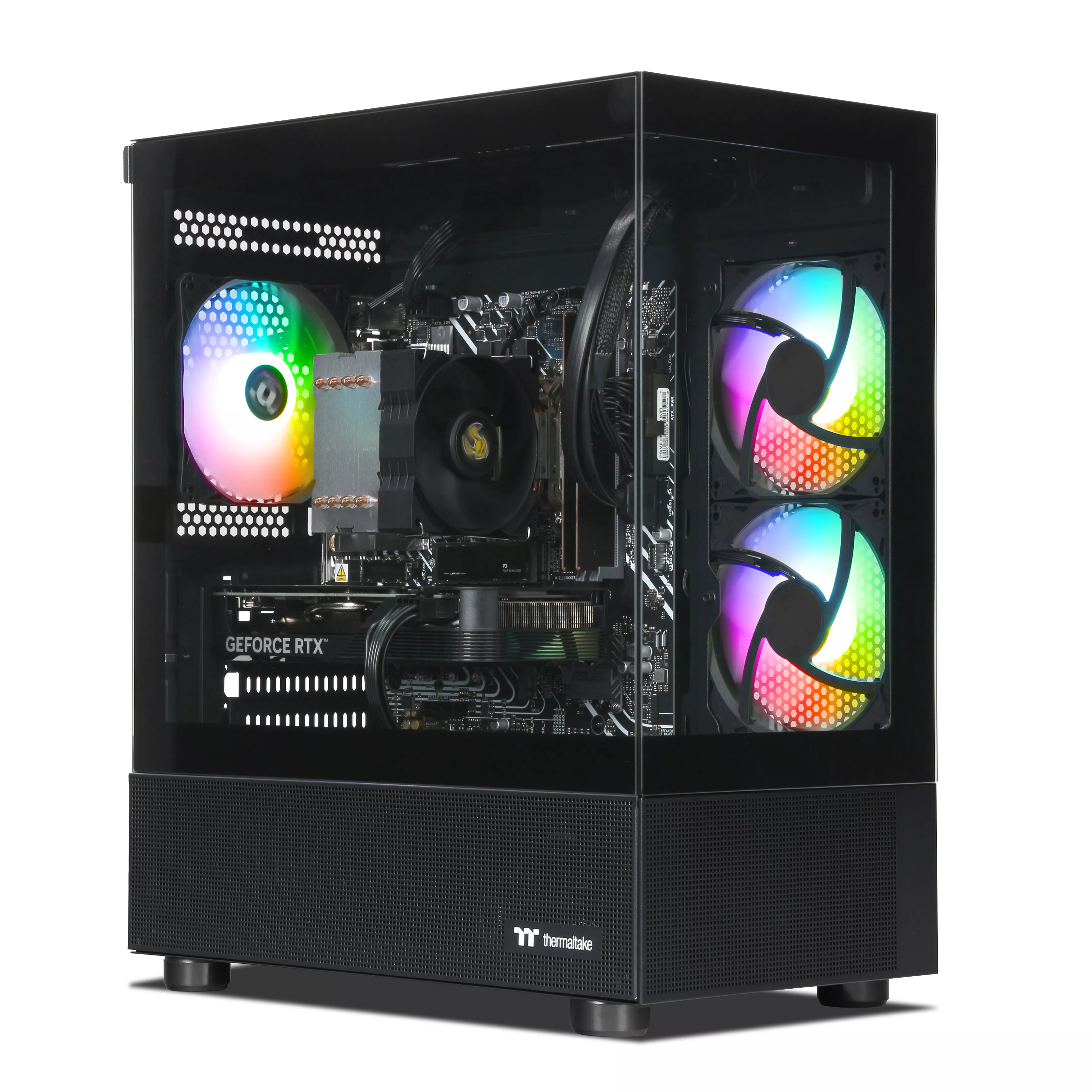 Gaming PC | Intel Core i5-12400F | Nvidia GeForce RTX 4060 8GB | 32GB DDR5 RAM | 1TB NVMe SSD | Windows 11 | WLAN & Bluetooth | Libre Office