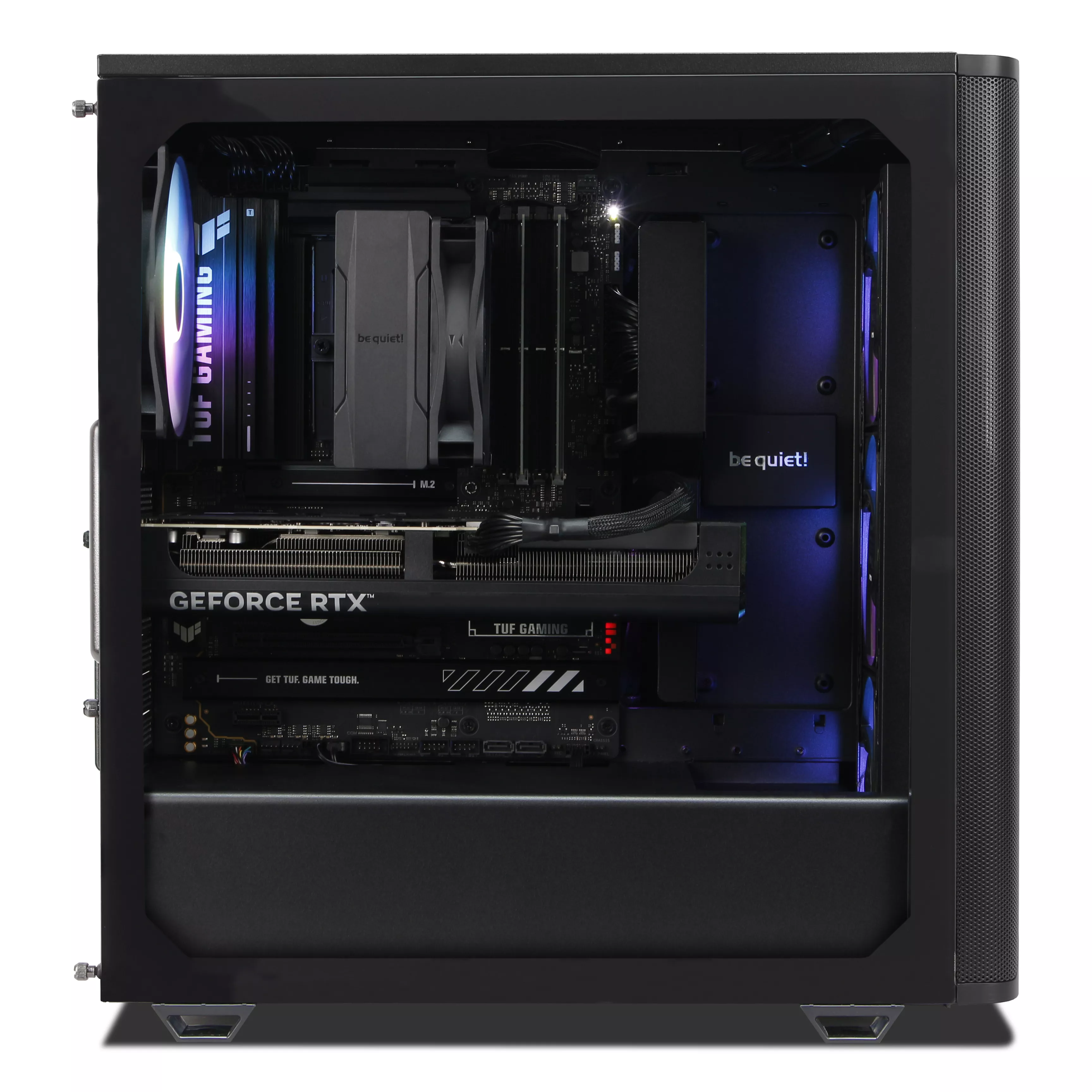 WILDRABBIT ThunderStorm Gaming PC | AMD Ryzen 7 9700X | Nvidia GeForce RTX 5070 12GB | 32GB DDR5 RAM | 2TB NVMe SSD | Windows 11 | WiFi & Bluetooth