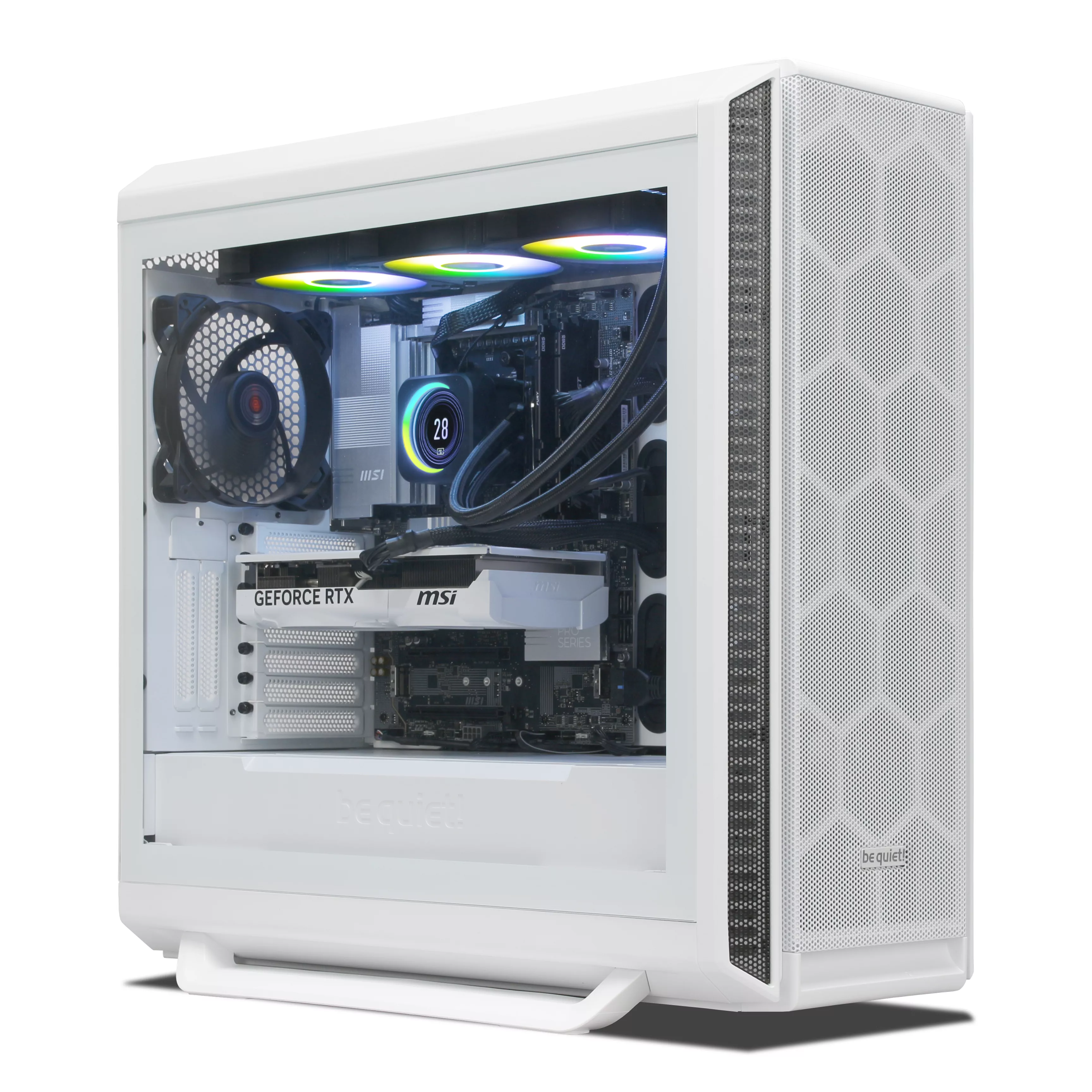 Arctic Gaming PC | AMD Ryzen 7 9800X3D | Nvidia GeForce RTX 5070 12GB | 64GB DDR5 RAM | 2TB NVMe SSD | Windows 11 | WLAN & Bluetooth