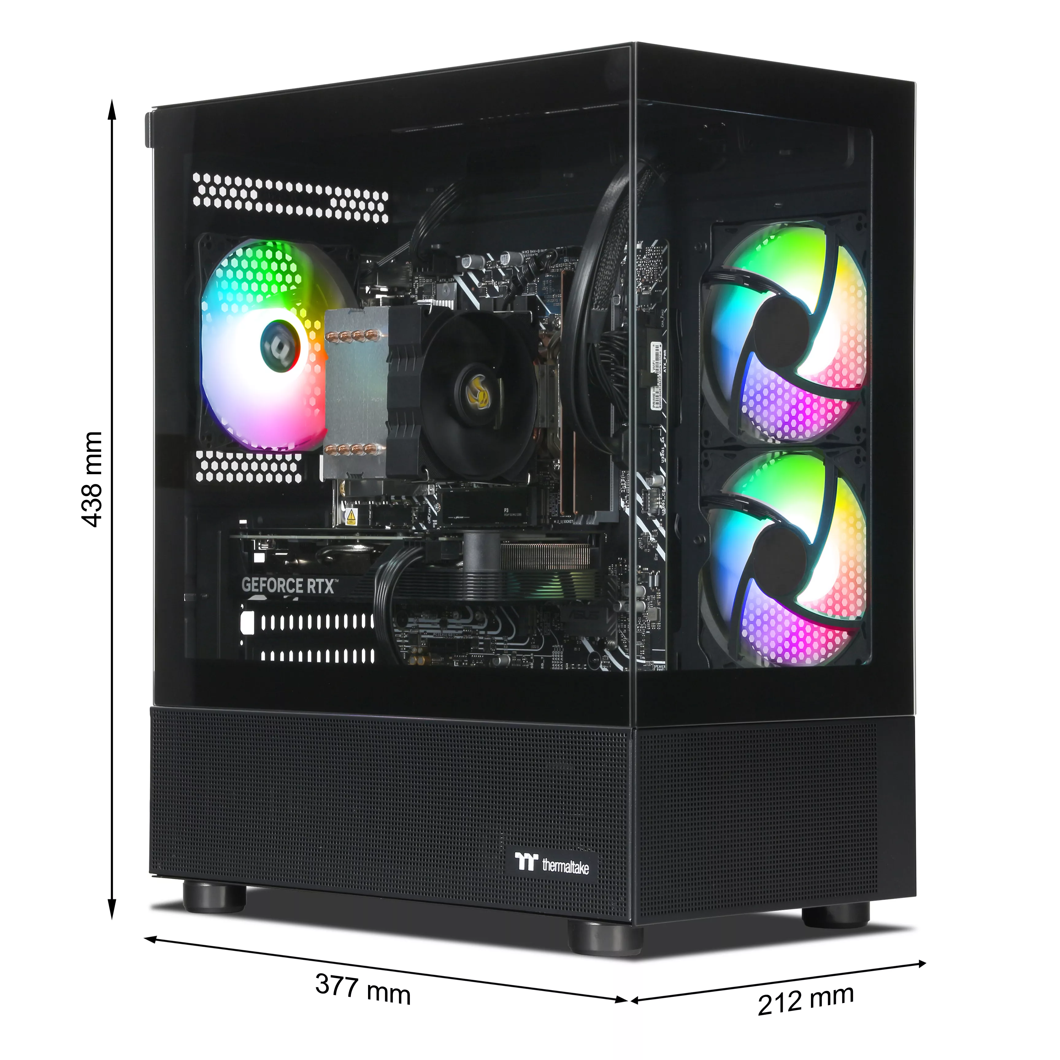 Gaming V3 | Intel Core i7-13700F | Nvidia GeForce RTX 4060 8GB | 32GB DDR5 RAM | 1TB NVMe SSD | Windows 11 | WiFi & Bluetooth | Libre Office