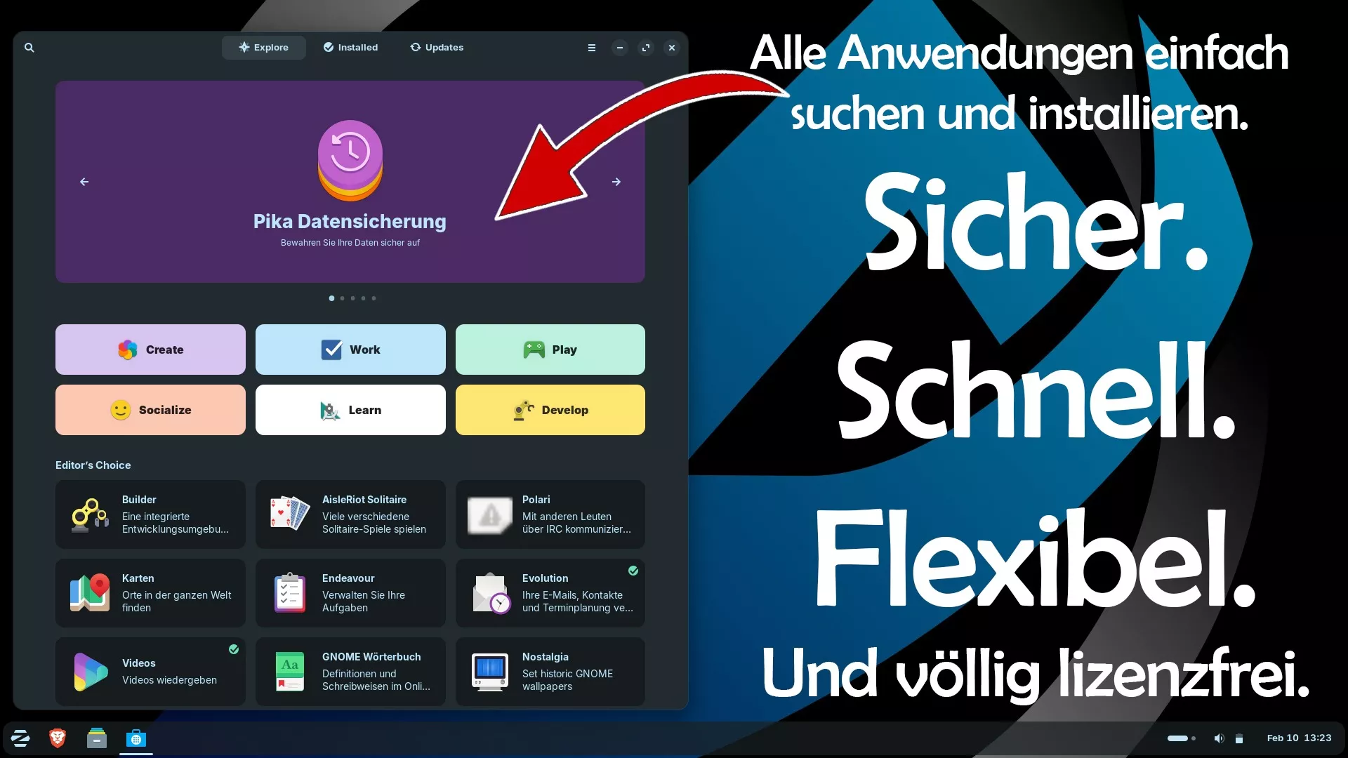 Ankermann Linux Pro GT | Intel Core i5-6500 | Nvidia GeForce GT 710 4GB | 16GB RAM | 1TB SSD | Zorin OS | WLAN | OnlyOffice