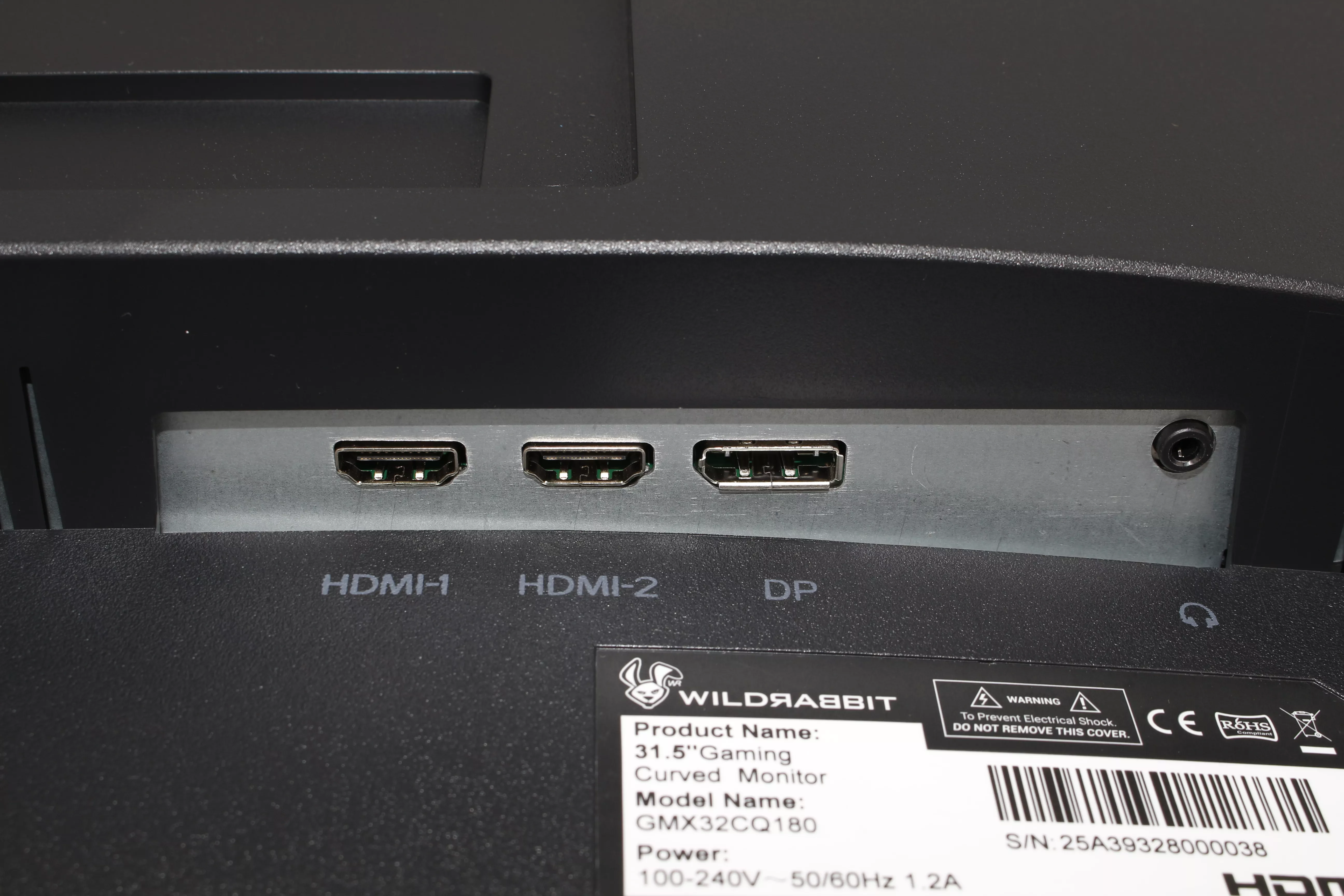 Wildrabbit GMX 32" WQHD LCD Gaming Monitor