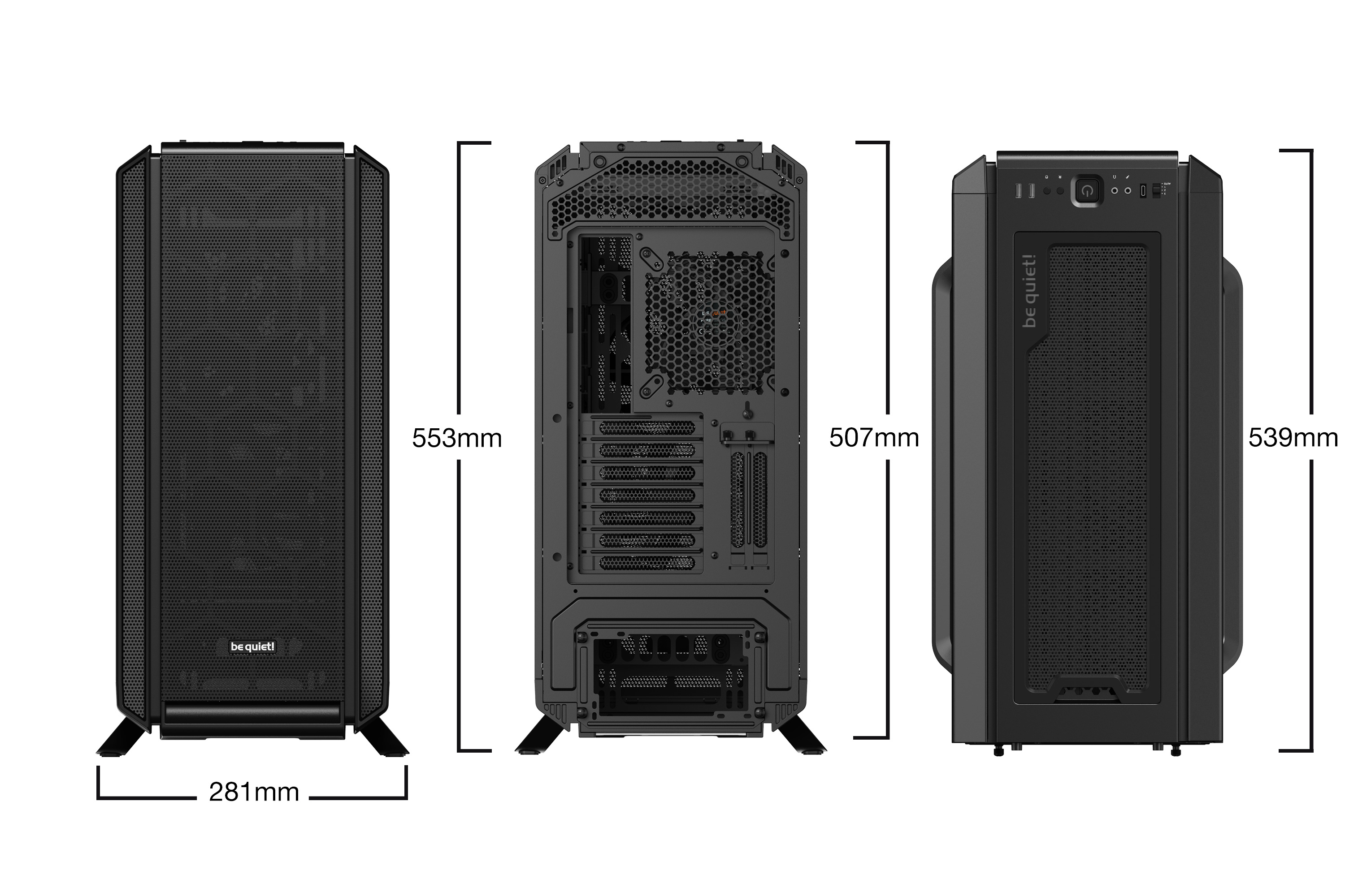be quiet! Silent Base 802 black window (BGW39) be quiet! Silent Base 802 black window (BGW39)
