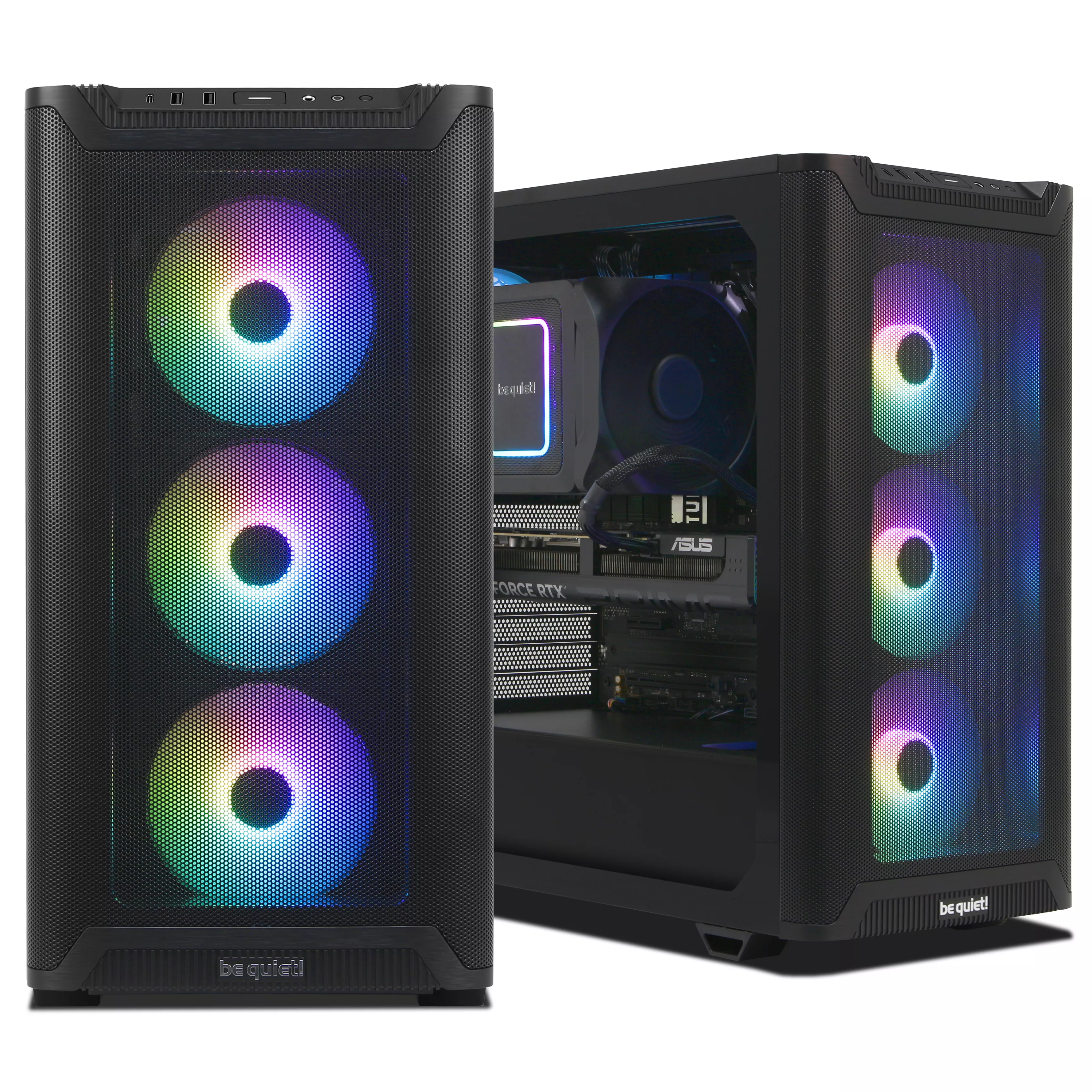 WILDRABBIT EvoCore X Gaming PC | Intel Core Ultra 7 265K | Nvidia GeForce RTX 5070 TI OC 16GB | 32GB DDR5 RAM | 2TB NVMe SSD | Windows 11 | WLAN & Bluetooth