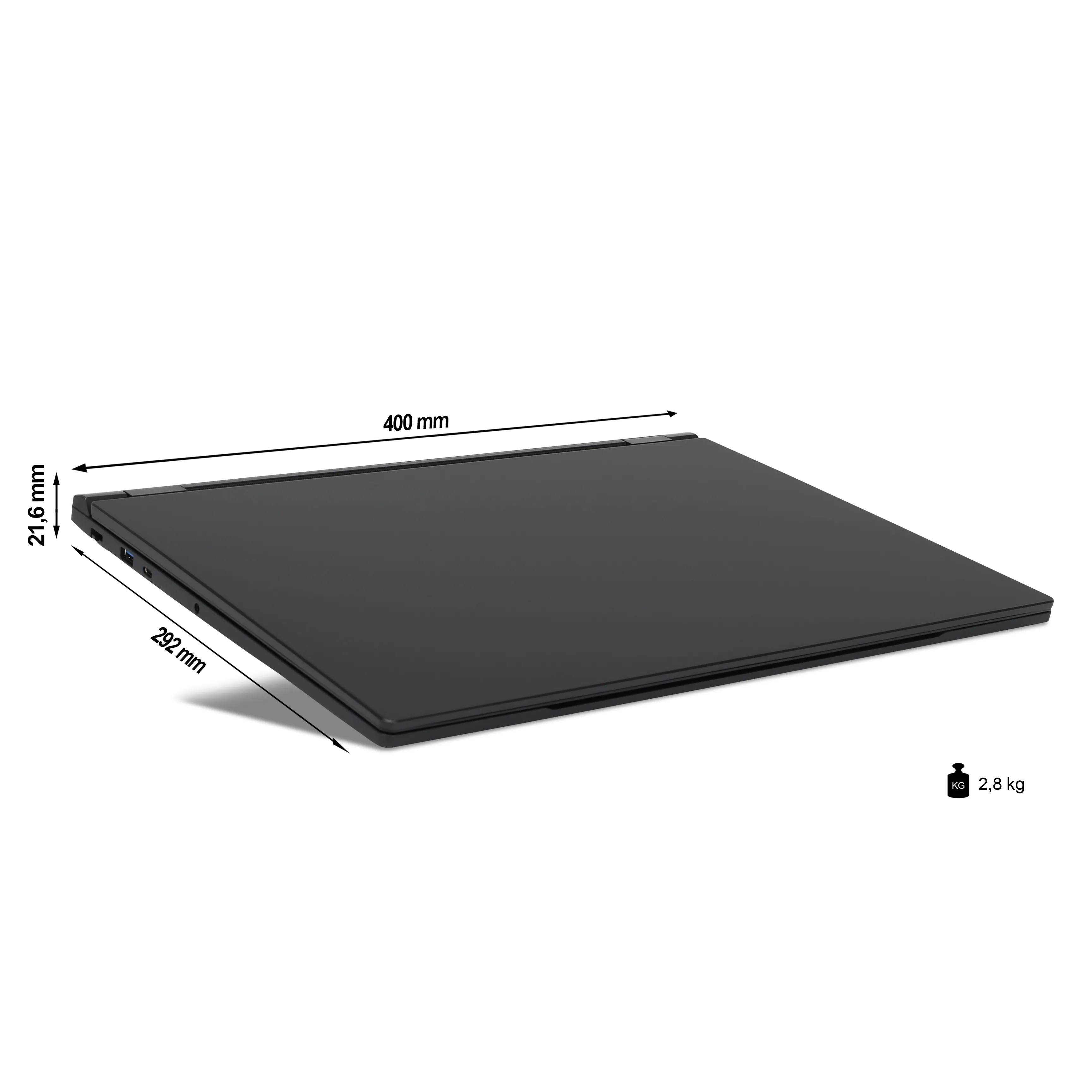 Ankermann GW7 Gaming Laptop | 32GB DDR5 RAM | 1TB NVMe SSD | Intel Core i9-14900HX | 18" WQXGA LED Display | Nvidia GeForce RTX 5070 Ti 12GB | Windows 11 Pro | WLAN & Bluetooth | MS Office 2024