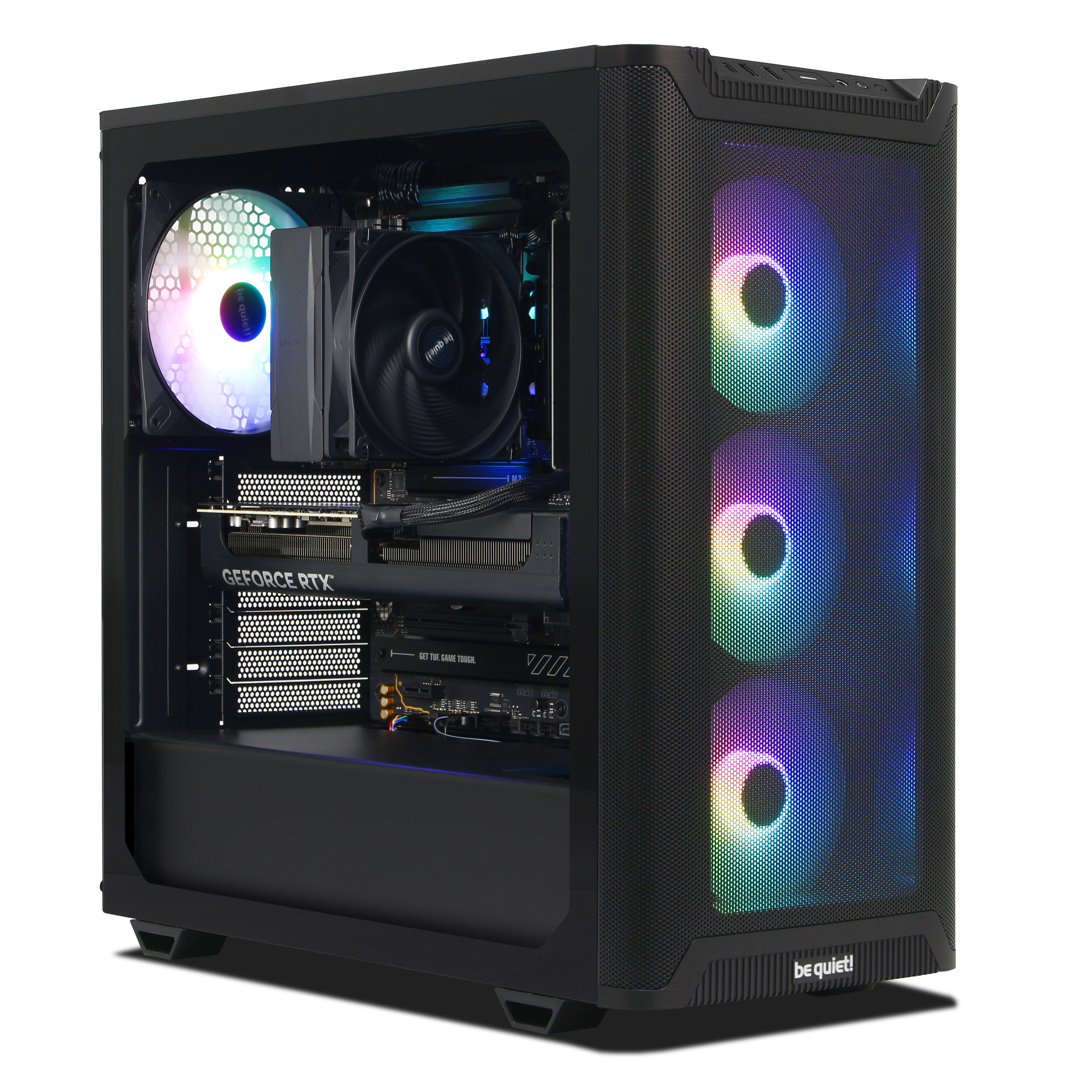 WILDRABBIT ThunderStorm Gaming PC | AMD Ryzen 7 9700X | Nvidia GeForce RTX 5070 12GB | 32GB DDR5 RAM | 2TB NVMe SSD | Windows 11 | WLAN & Bluetooth WILDRABBIT ThunderStorm Gaming PC | AMD Ryzen 7 9700X | Nvidia GeForce RTX 5070 12GB | 32GB DDR5 RAM | 2TB NVMe SSD | Windows 11 | WLAN & Bluetooth