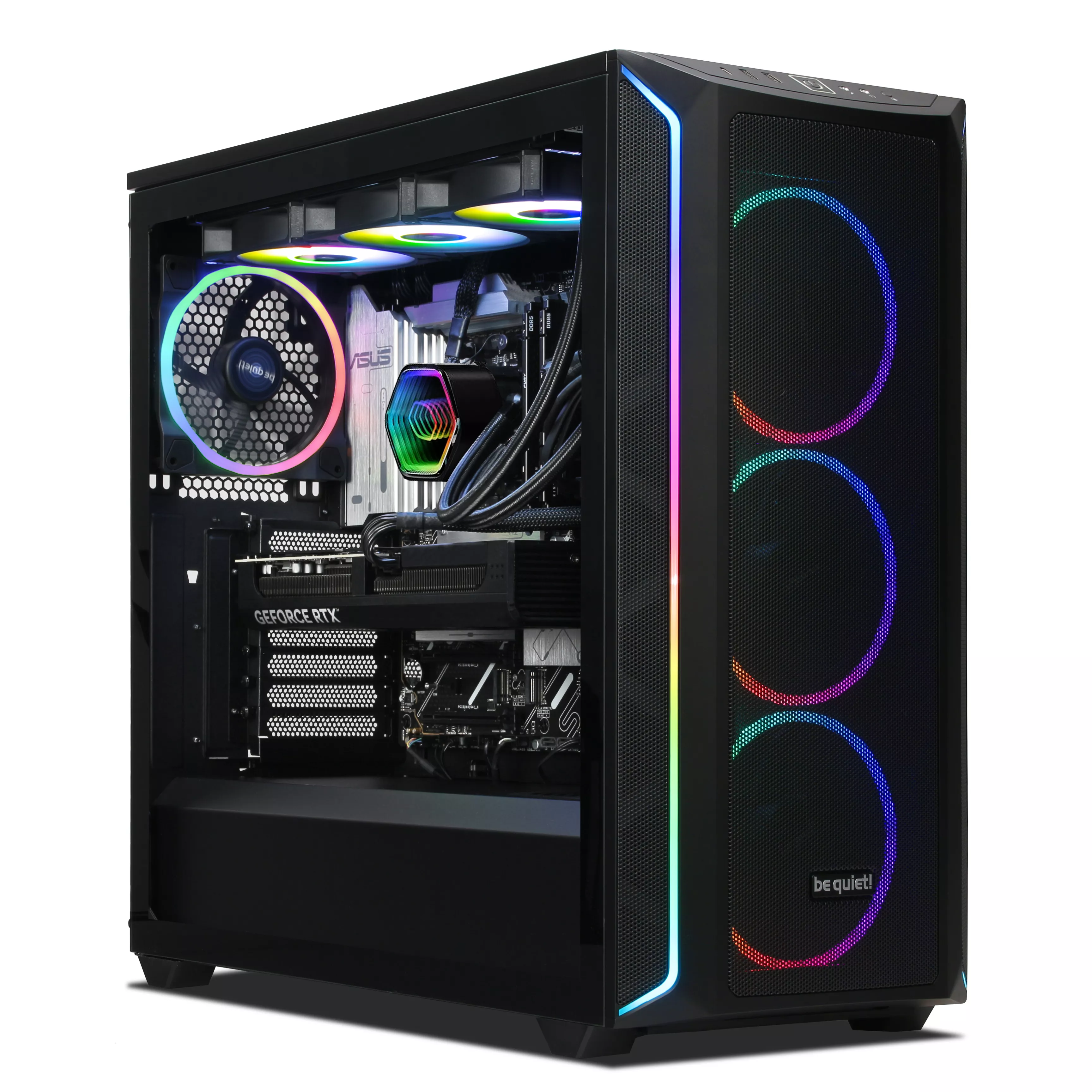 Gaming PC | AMD Ryzen 7 9800X3D | Nvidia GefForce RTX 5070 Ti 16GB | 32GB DDR5 RAM | 2TB NVMe SSD | Windows 11 | WLAN & Bluetooth Gaming PC | AMD Ryzen 7 9800X3D | Nvidia GefForce RTX 5070 Ti 16GB | 32GB DDR5 RAM | 2TB NVMe SSD | Windows 11 | WLAN & Bluetooth