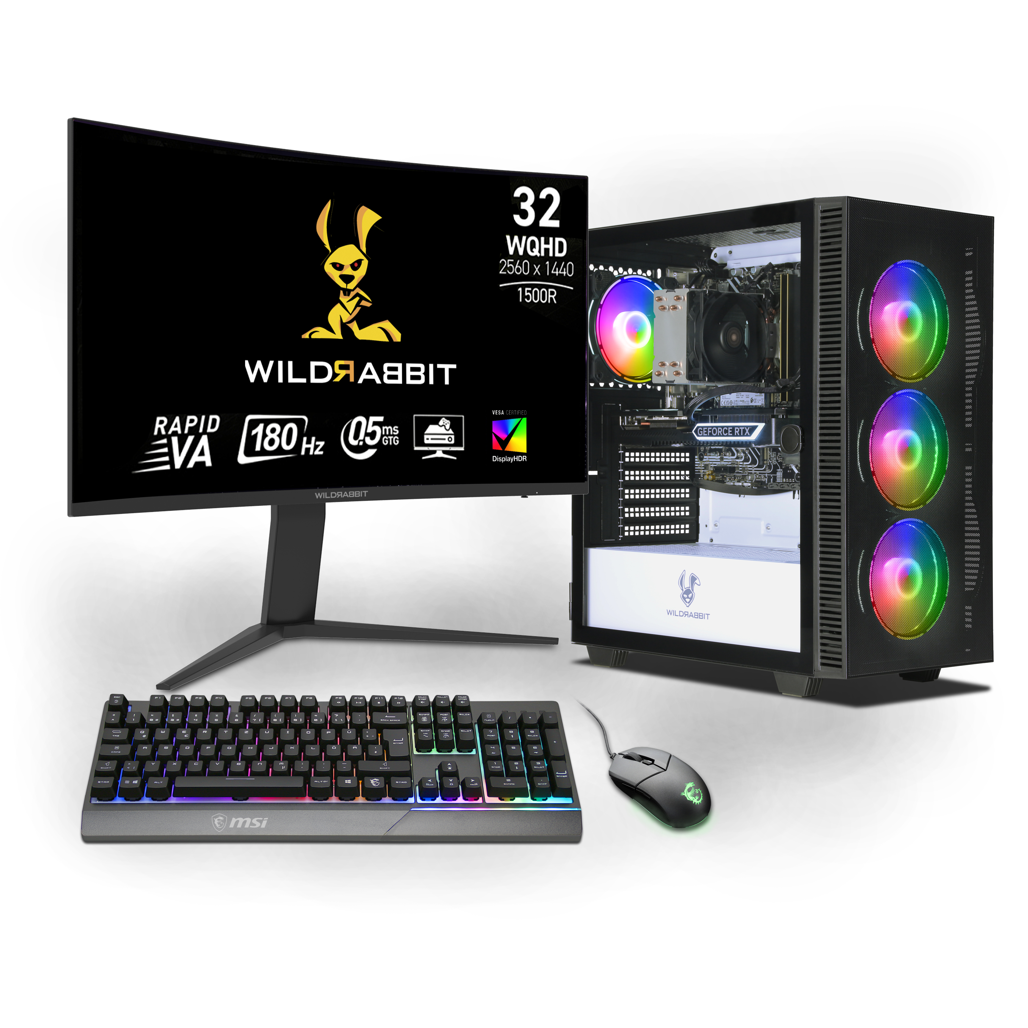 Aero Gaming Bundle | Intel Core i7-13700F | Nvidia GeForce RTX 5070 12GB | 32GB DDR5 RAM | 1TB NVMe SSD | Windows 11 | WiFi & Bluetooth | Wildrabbit GMX 32" WQHD LCD Gaming Monitor | MSI VIGOR GK30 Combo | Libre Office Aero Gaming Bundle | Intel Core i7-13700F | Nvidia GeForce RTX 5070 12GB | 32GB DDR5 RAM | 1TB NVMe SSD | Windows 11 | WiFi & Bluetooth | Wildrabbit GMX 32" WQHD LCD Gaming Monitor | MSI VIGOR GK30 Combo | Libre Office