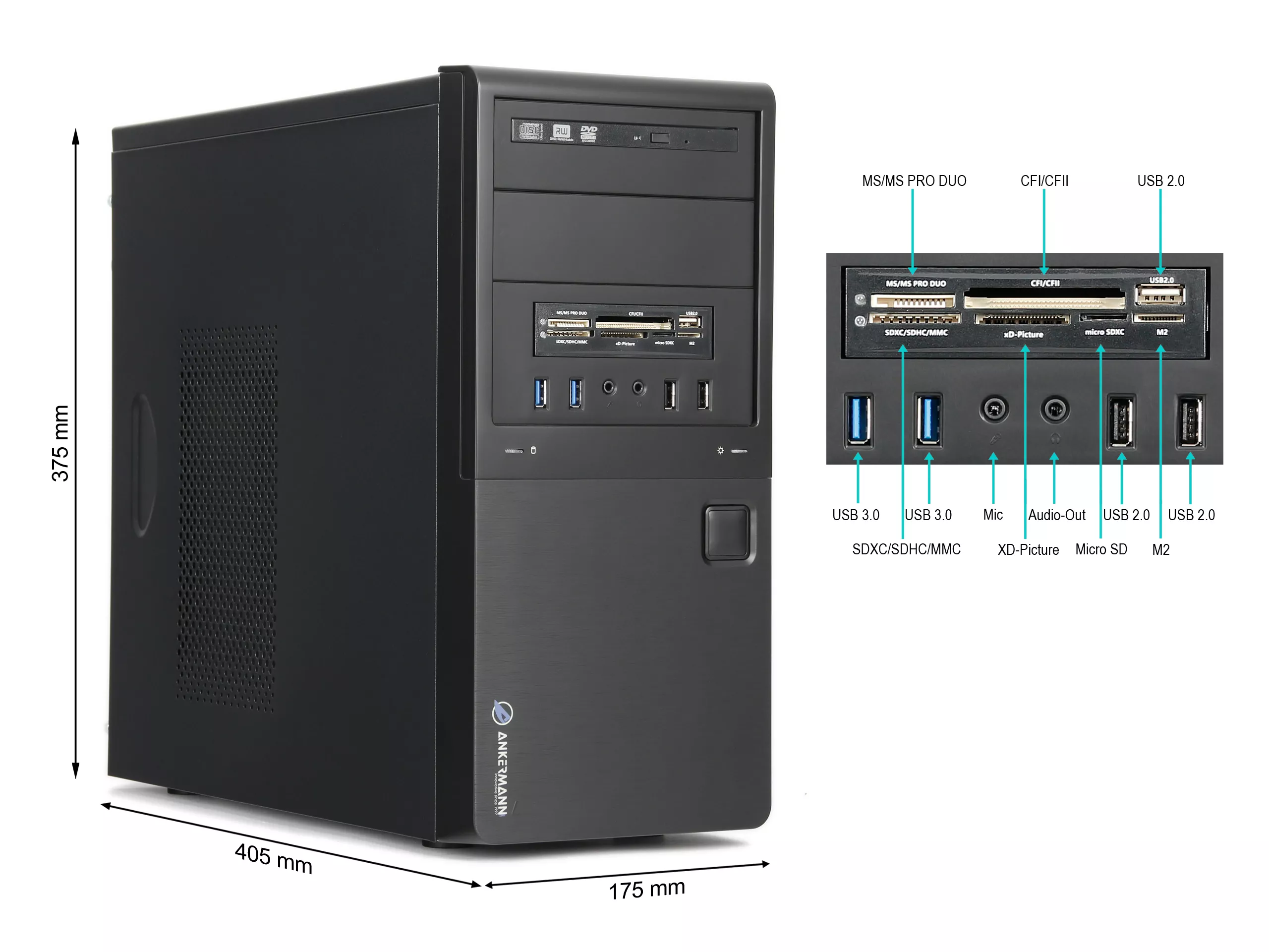 Barcelona Gen4 | Intel Core i5-4440S | Nvidia GeForce GT 610 2GB | 16GB RAM | 1TB SSD | Windows 10 | WiFi | MS Office 2024