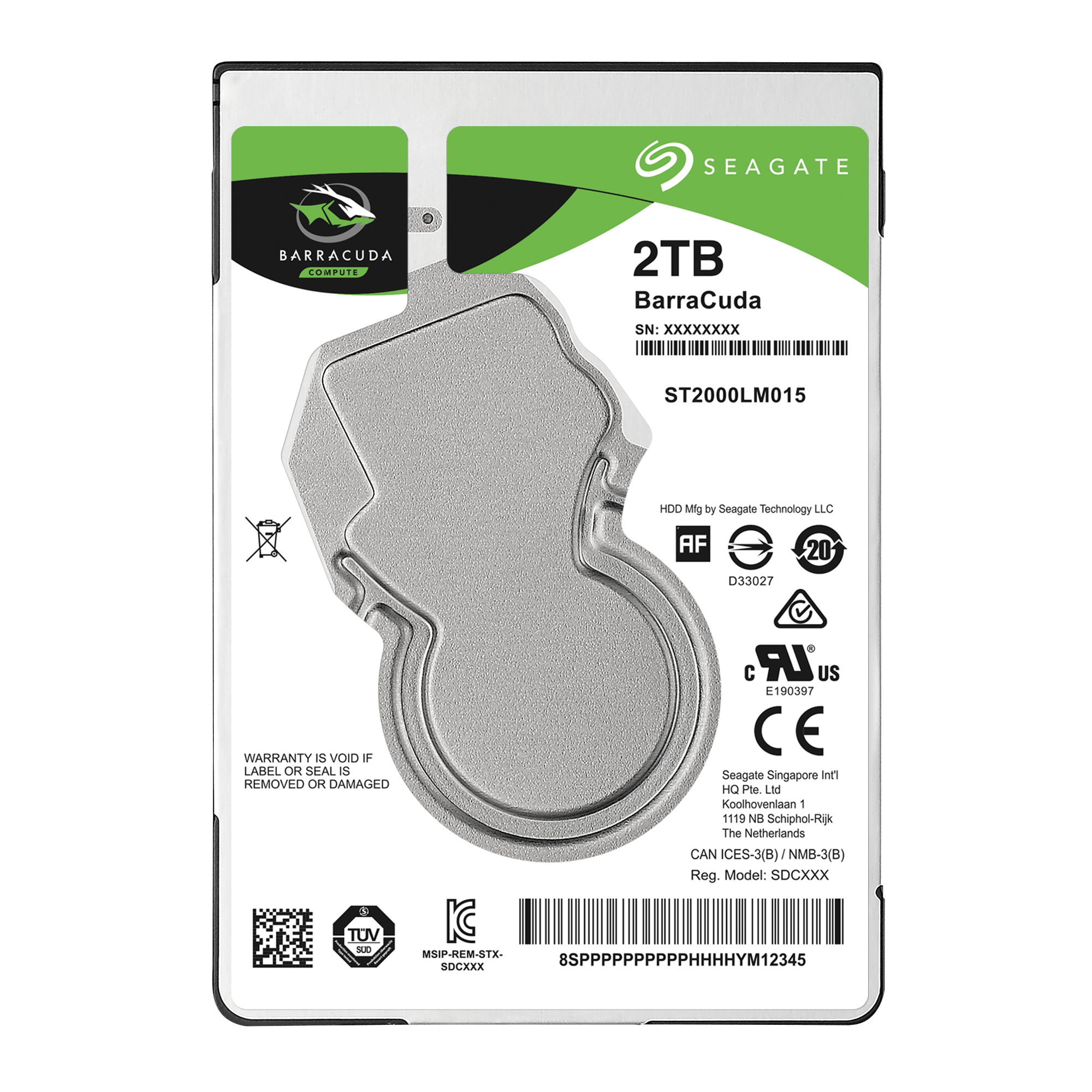 2TB Seagate Barracuda BarraCuda 2.5' 2000GB (ST2000LM015) 2TB Seagate Barracuda BarraCuda 2.5' 2000GB (ST2000LM015)