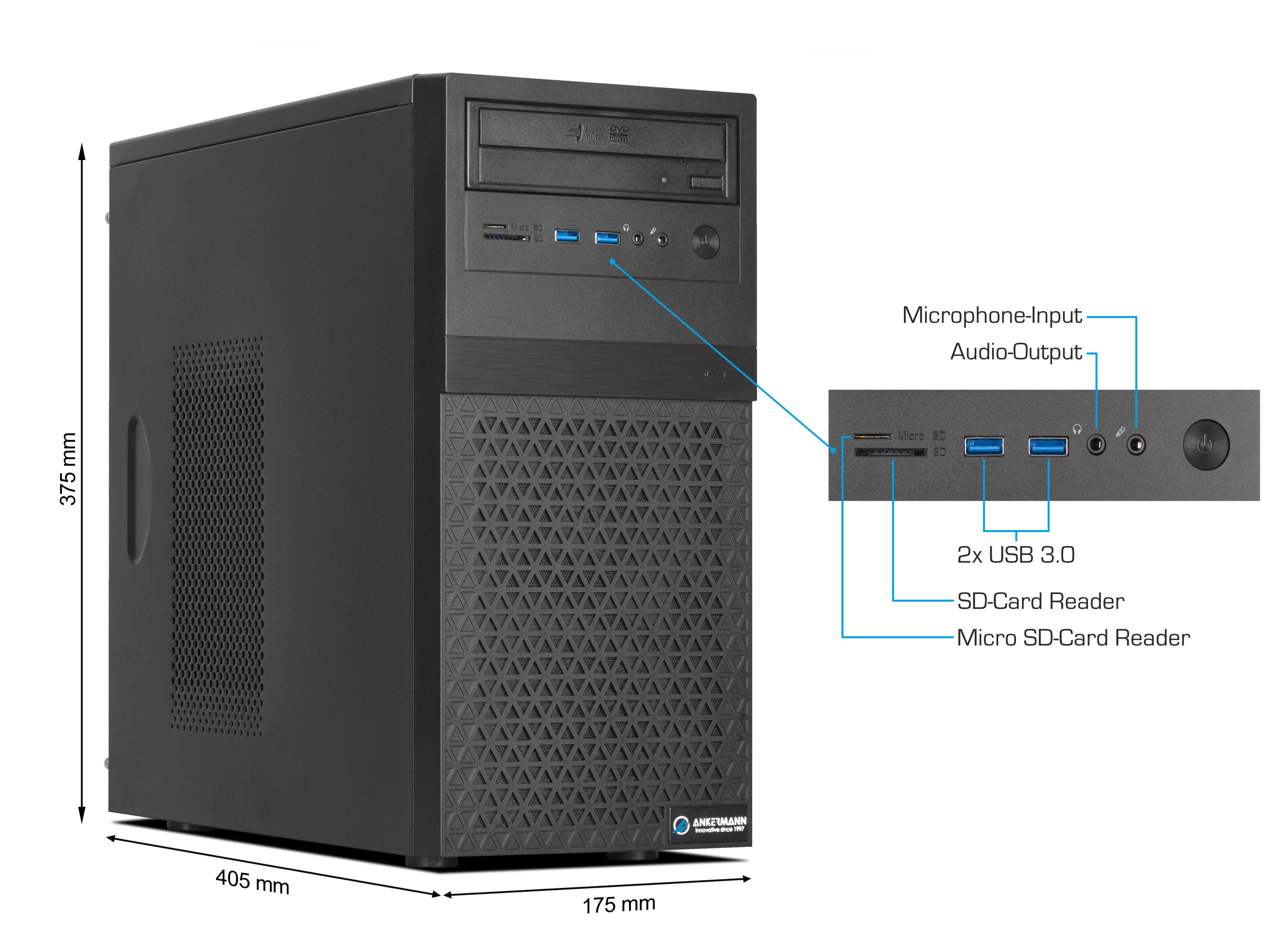 Office Pro 9600X | AMD Ryzen 5 9600X | 16GB DDR5 RAM | 1TB NVMe SSD | Windows 11 | MS Office 2024 Office Pro 9600X | AMD Ryzen 5 9600X | 16GB DDR5 RAM | 1TB NVMe SSD | Windows 11 | MS Office 2024